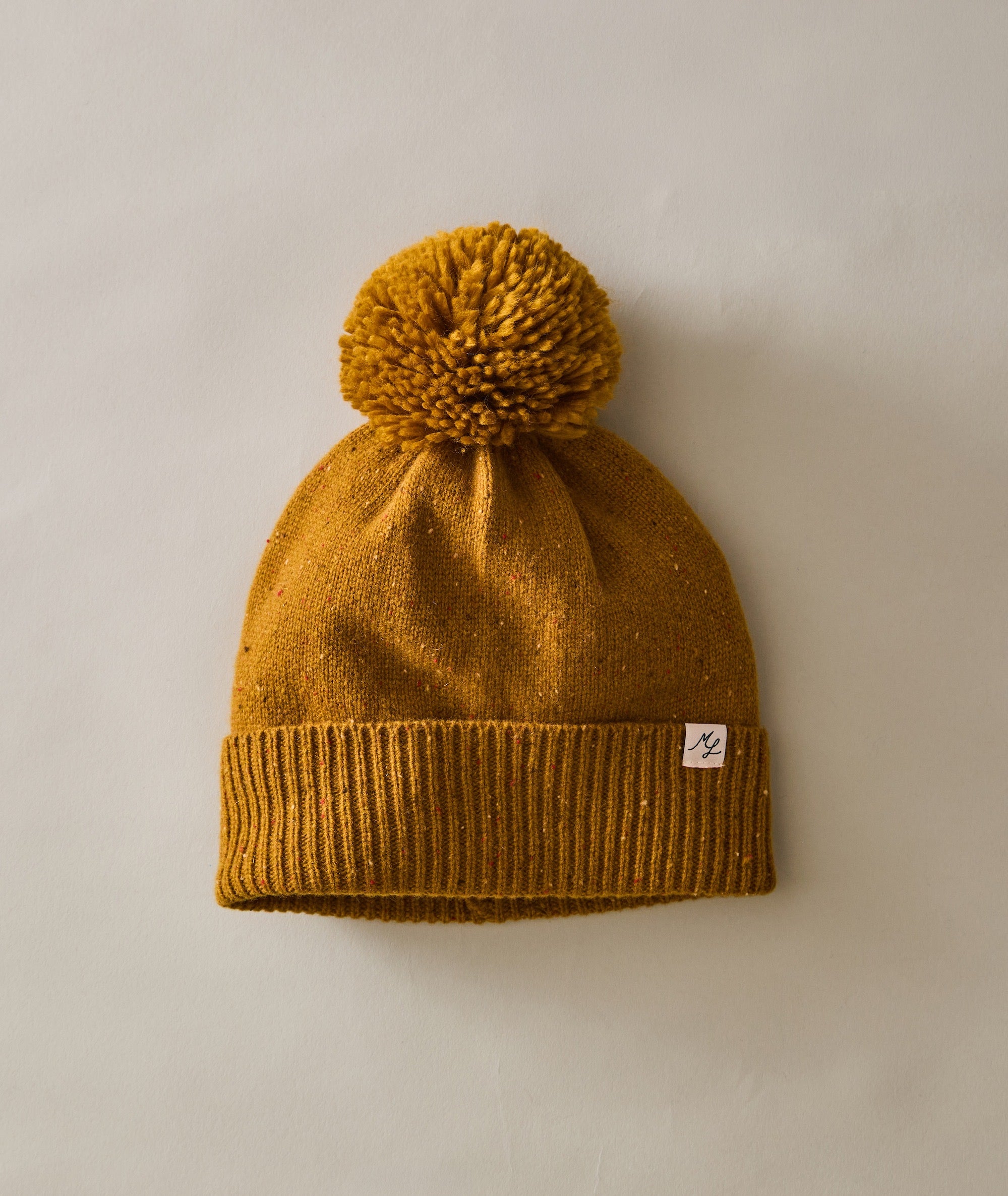 Coastal Merino Pom Beanie