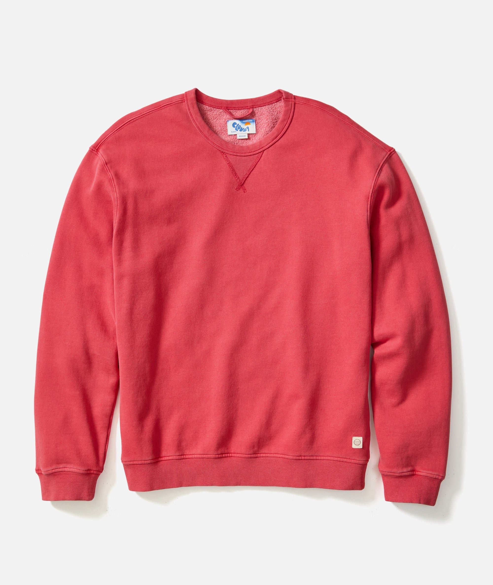 Men's Cloud 9 Fleece Relaxed Crewneck in Baked Apple