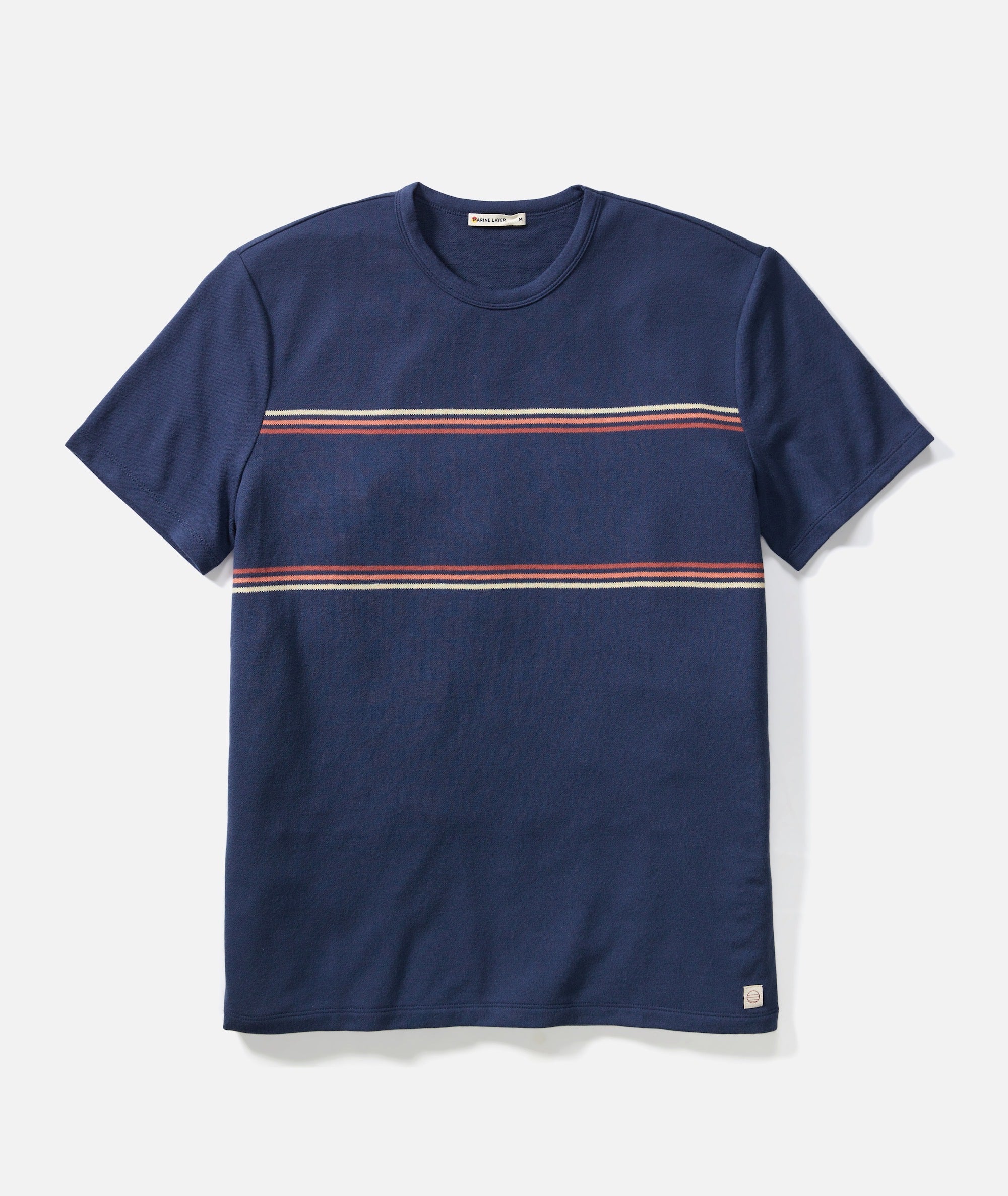 Signature Jacquard Crew Tee