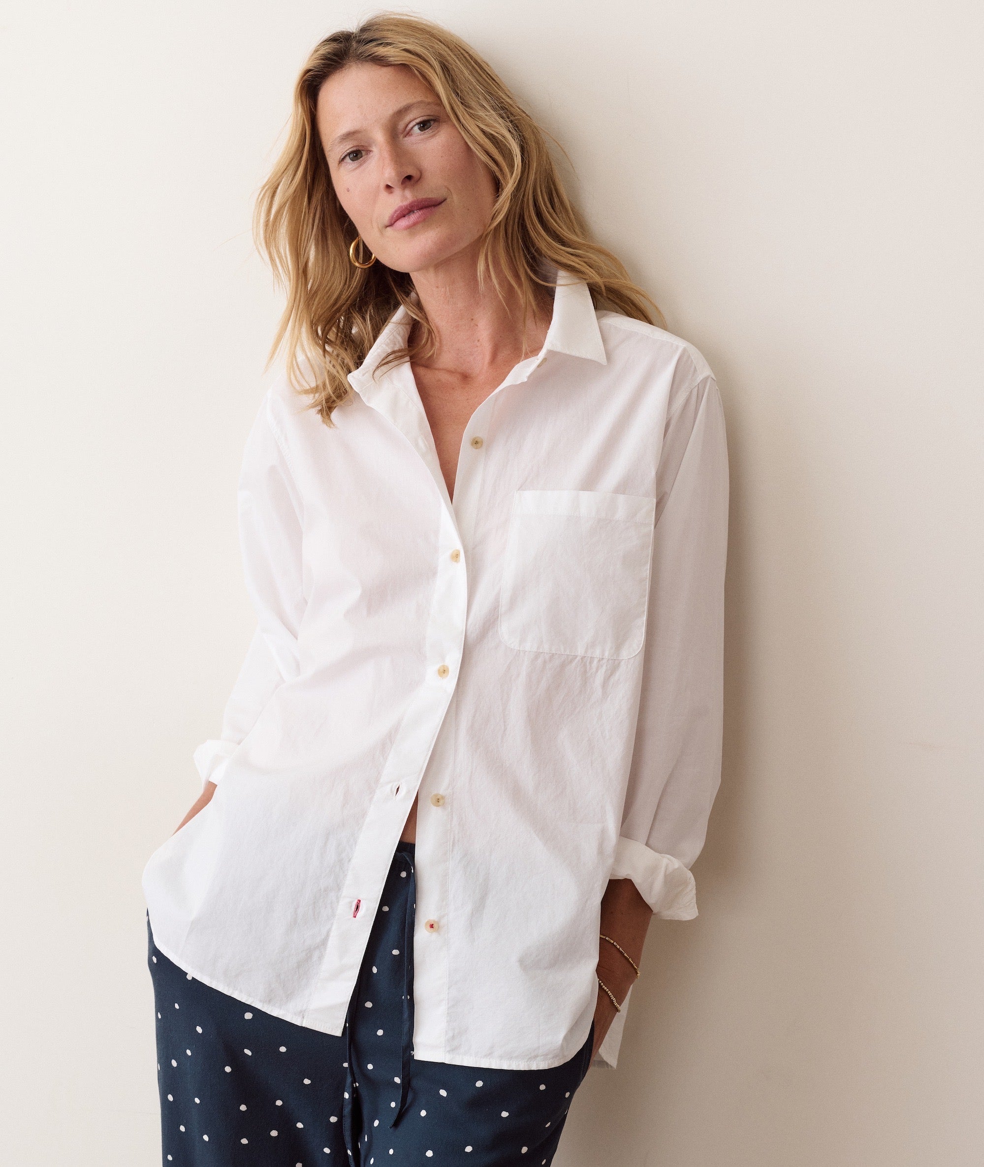 Jane Relaxed Cali Poplin Shirt