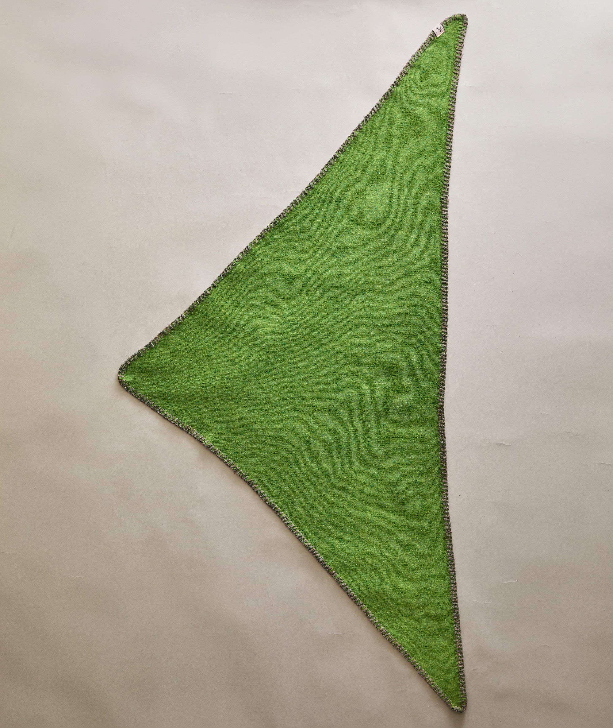 Coastal Merino Triangle Scarf