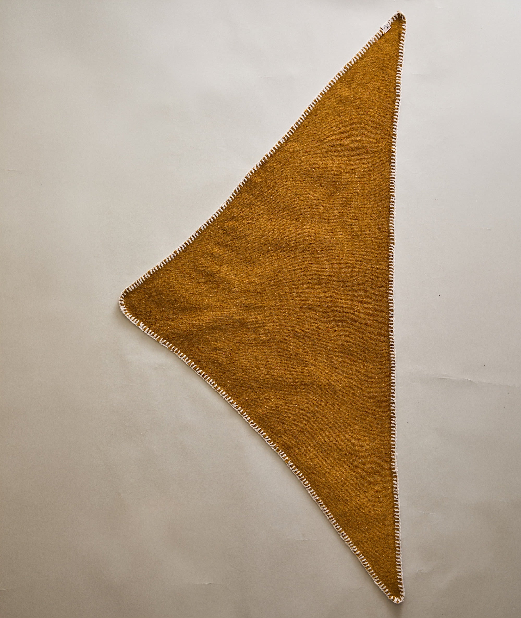 Coastal Merino Triangle Scarf