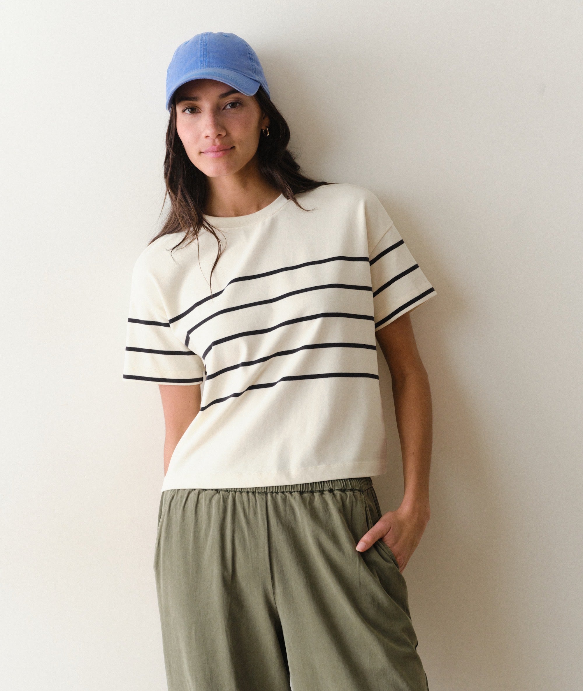 Luxe Sueded Tee