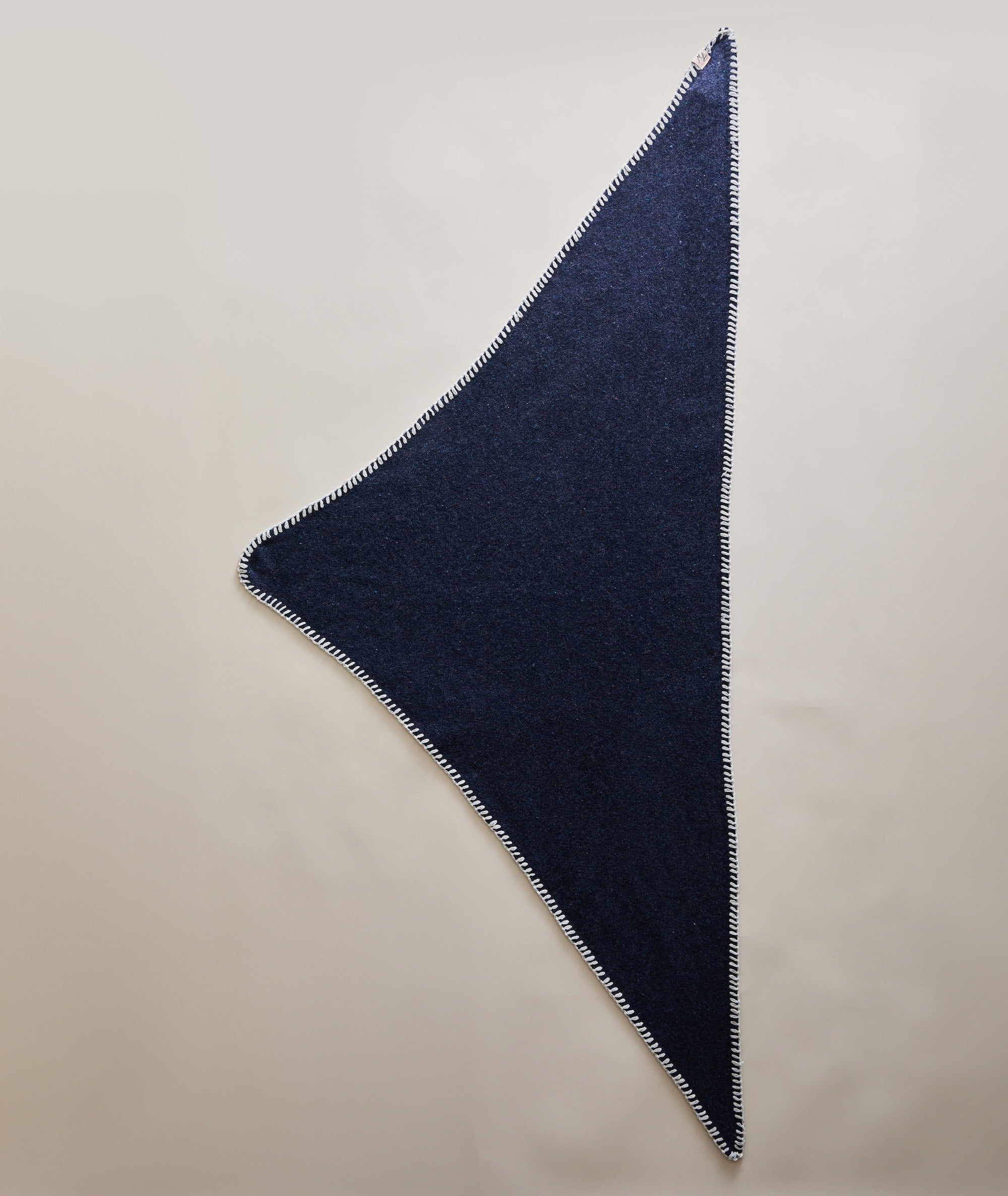 Coastal Merino Triangle Scarf