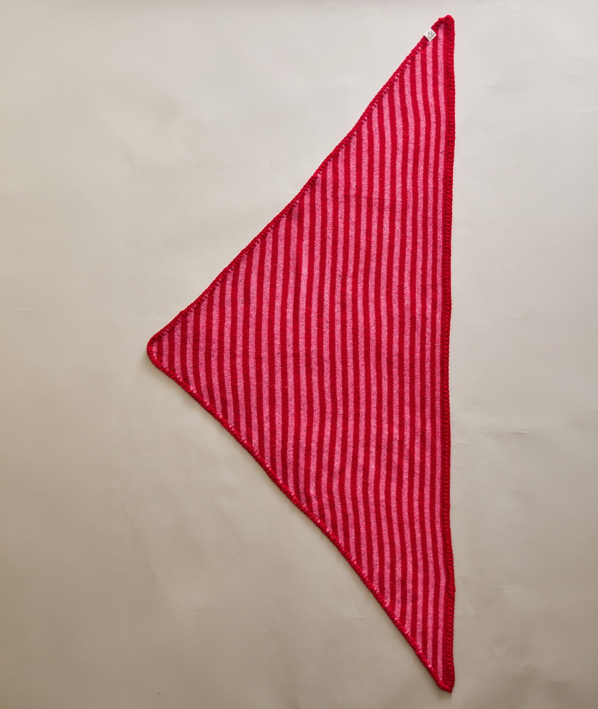 Coastal Merino Triangle Scarf