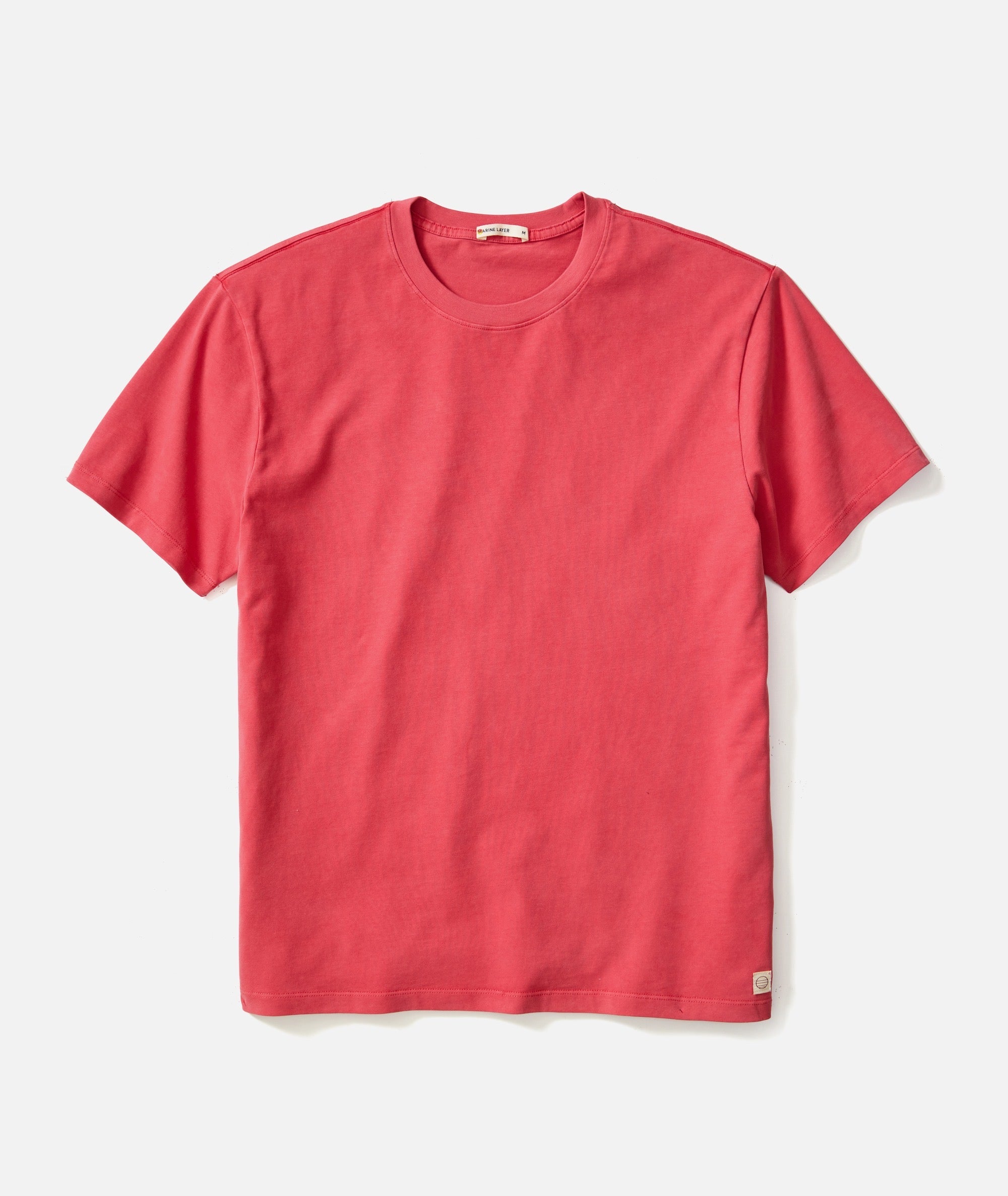 Men's Luxe Jersey Relaxed Tee in Baked Apple