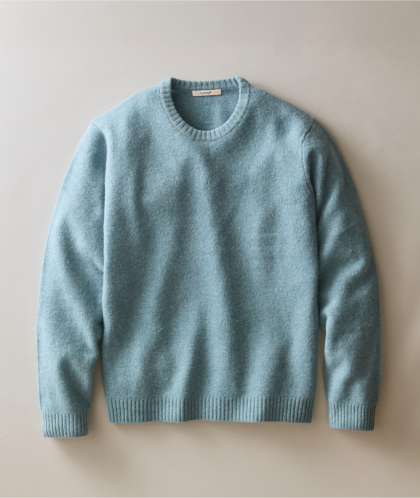 Coastal Merino Crewneck Sweater