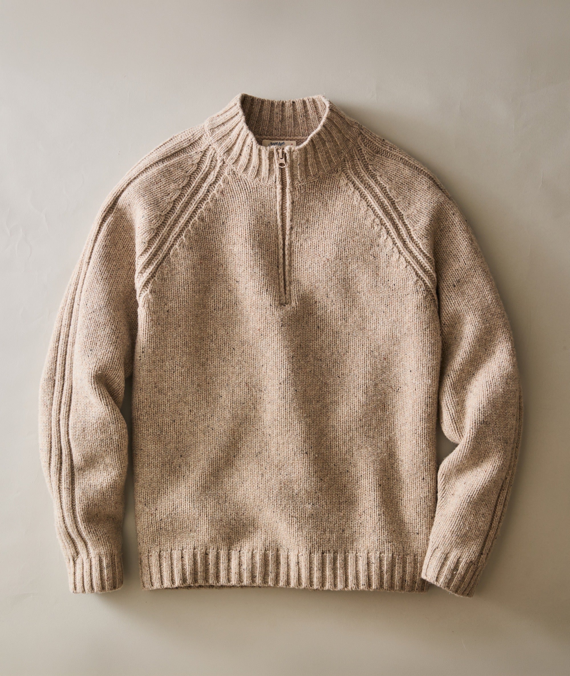 Coastal Merino Quarter Zip