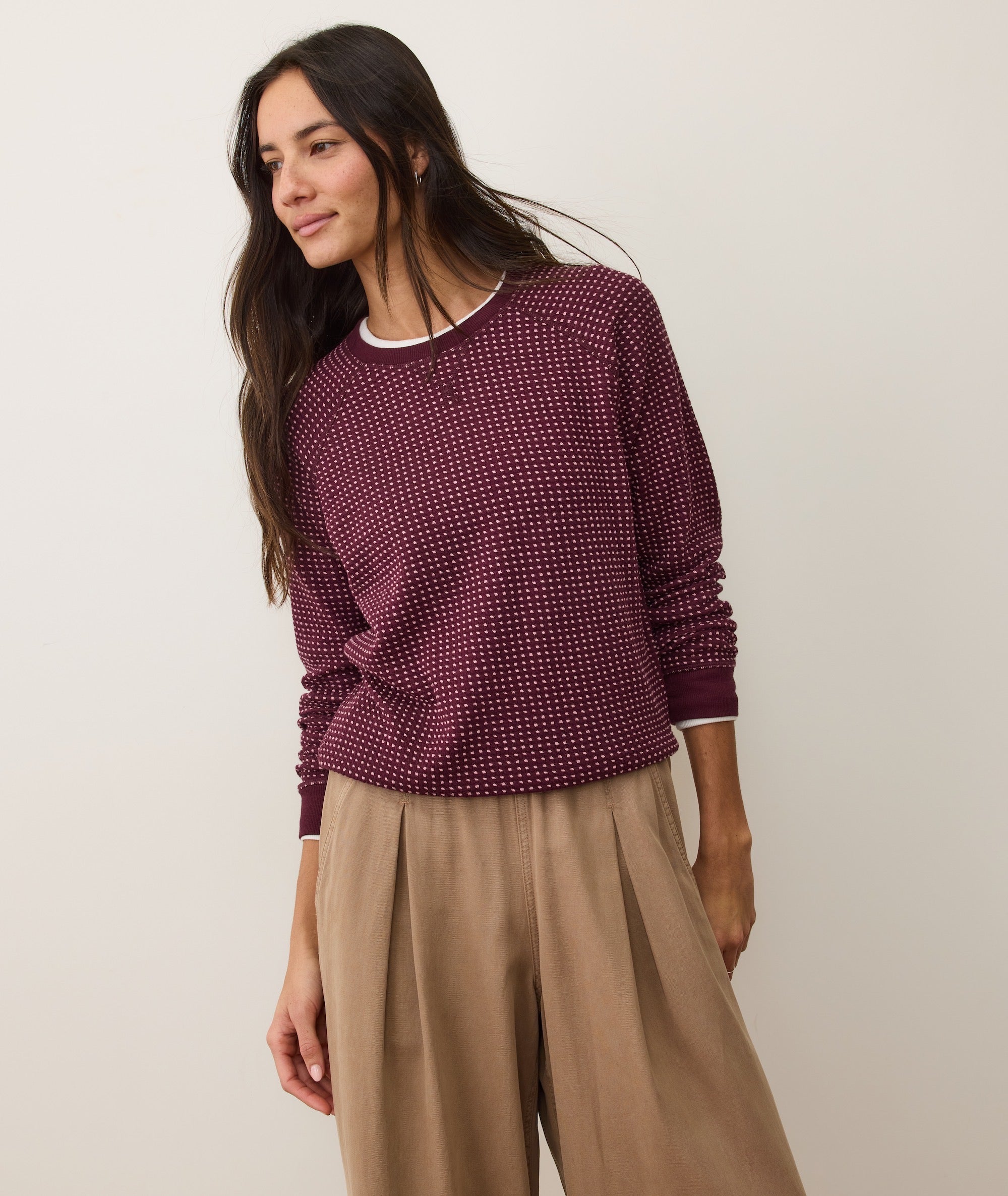 Juno Textured Raglan