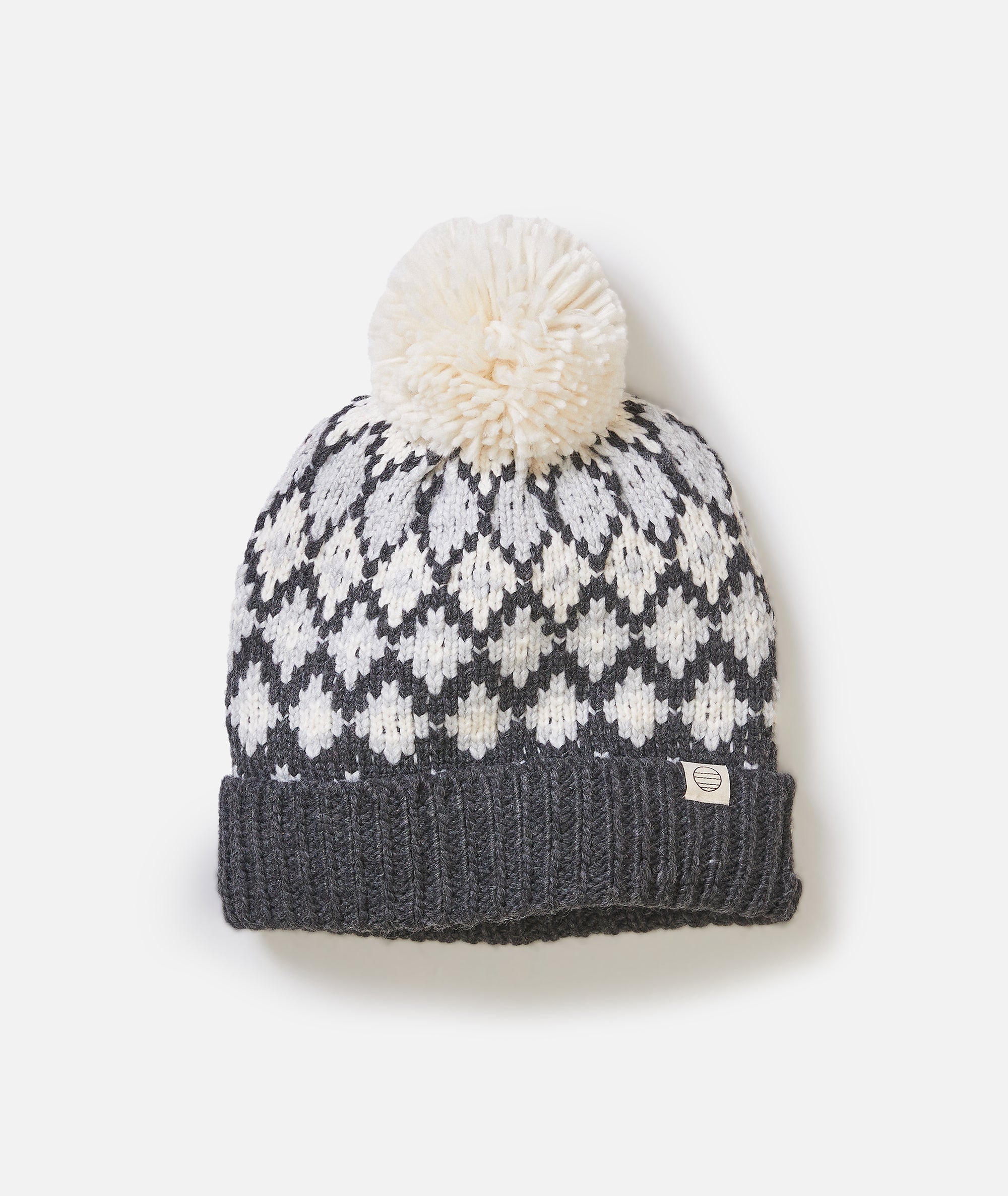 Fair Isle Pom Beanie