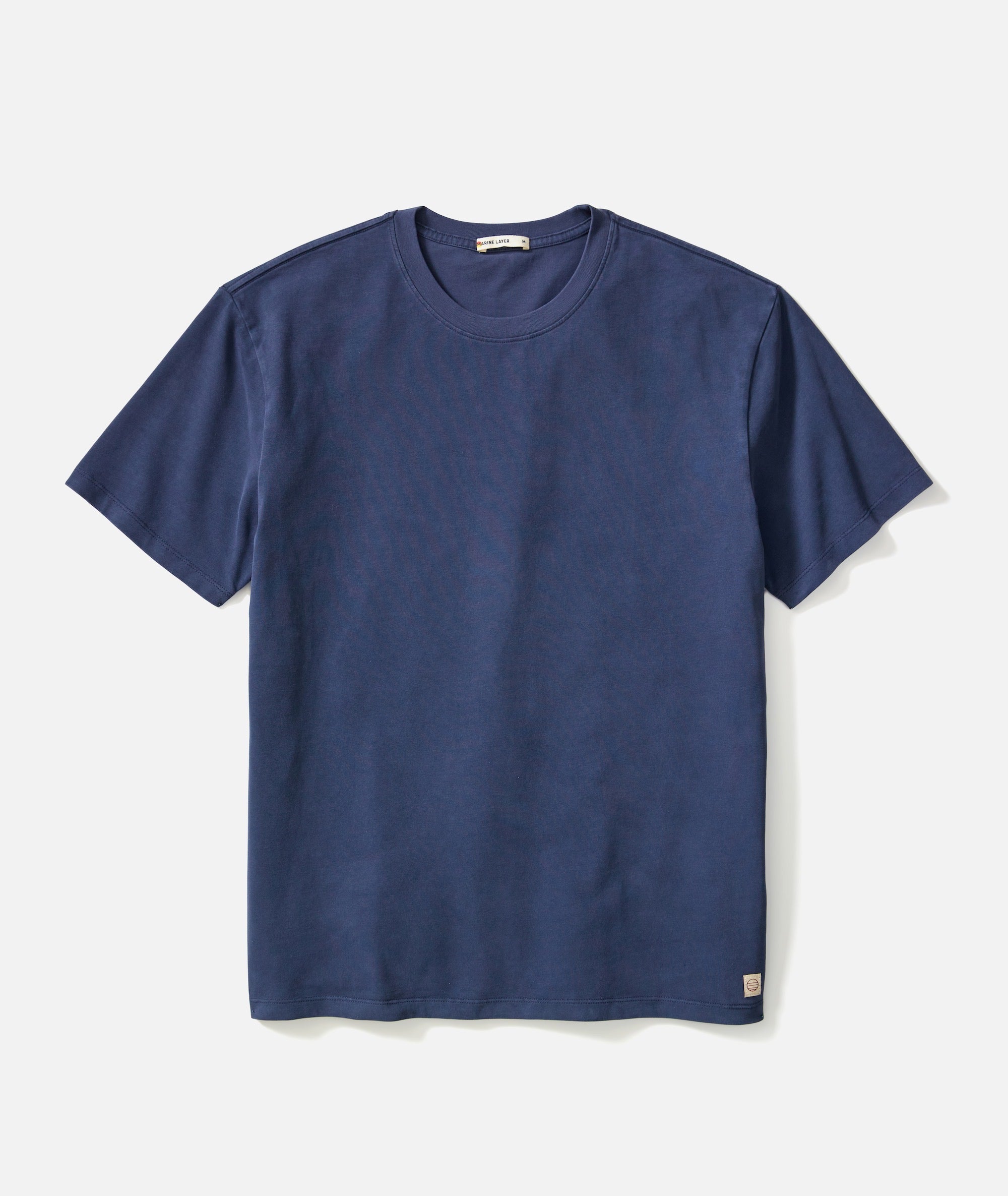 Men's Luxe Jersey Relaxed Tee in Mood Indigo