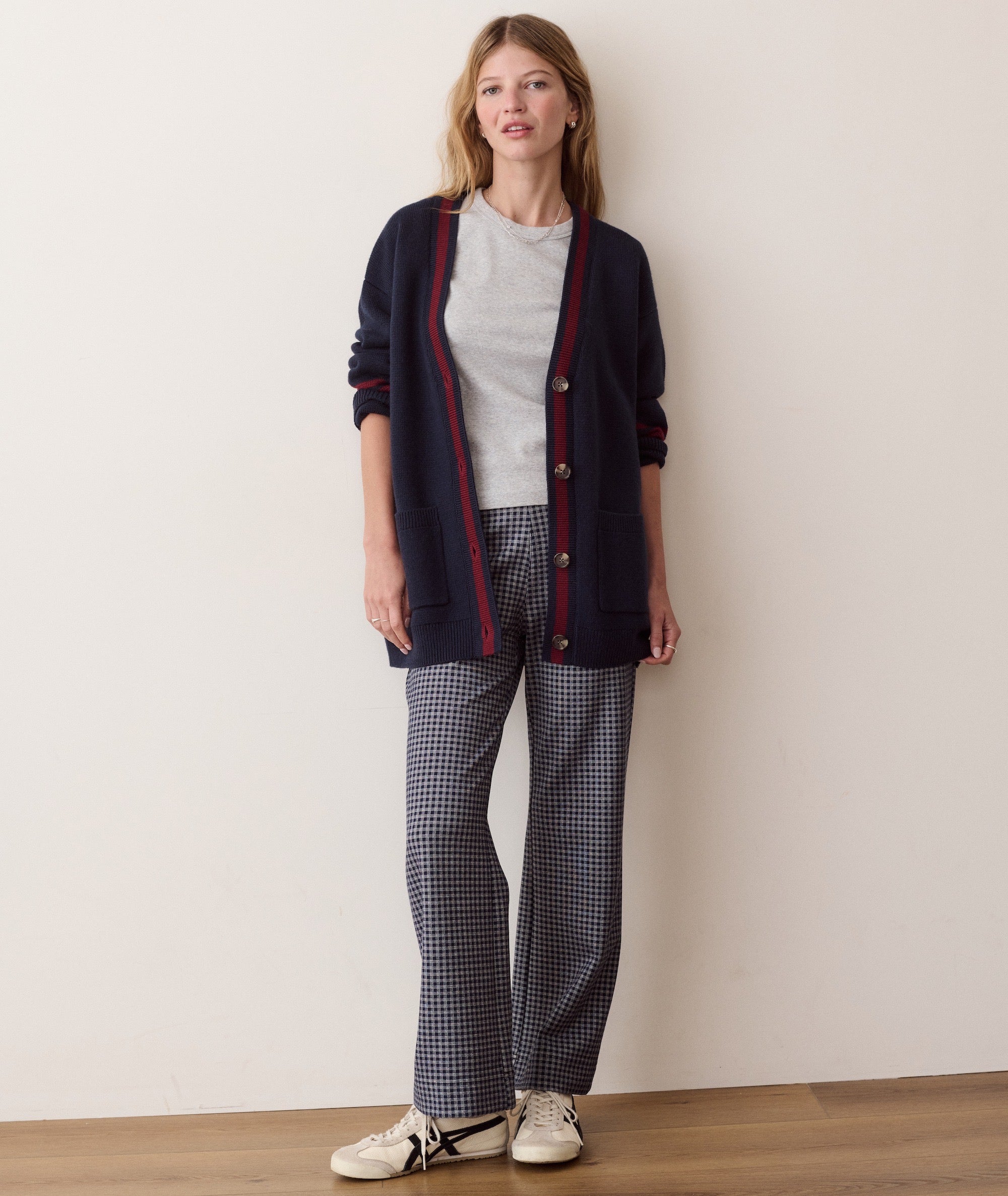 Maggie Varsity Cardigan