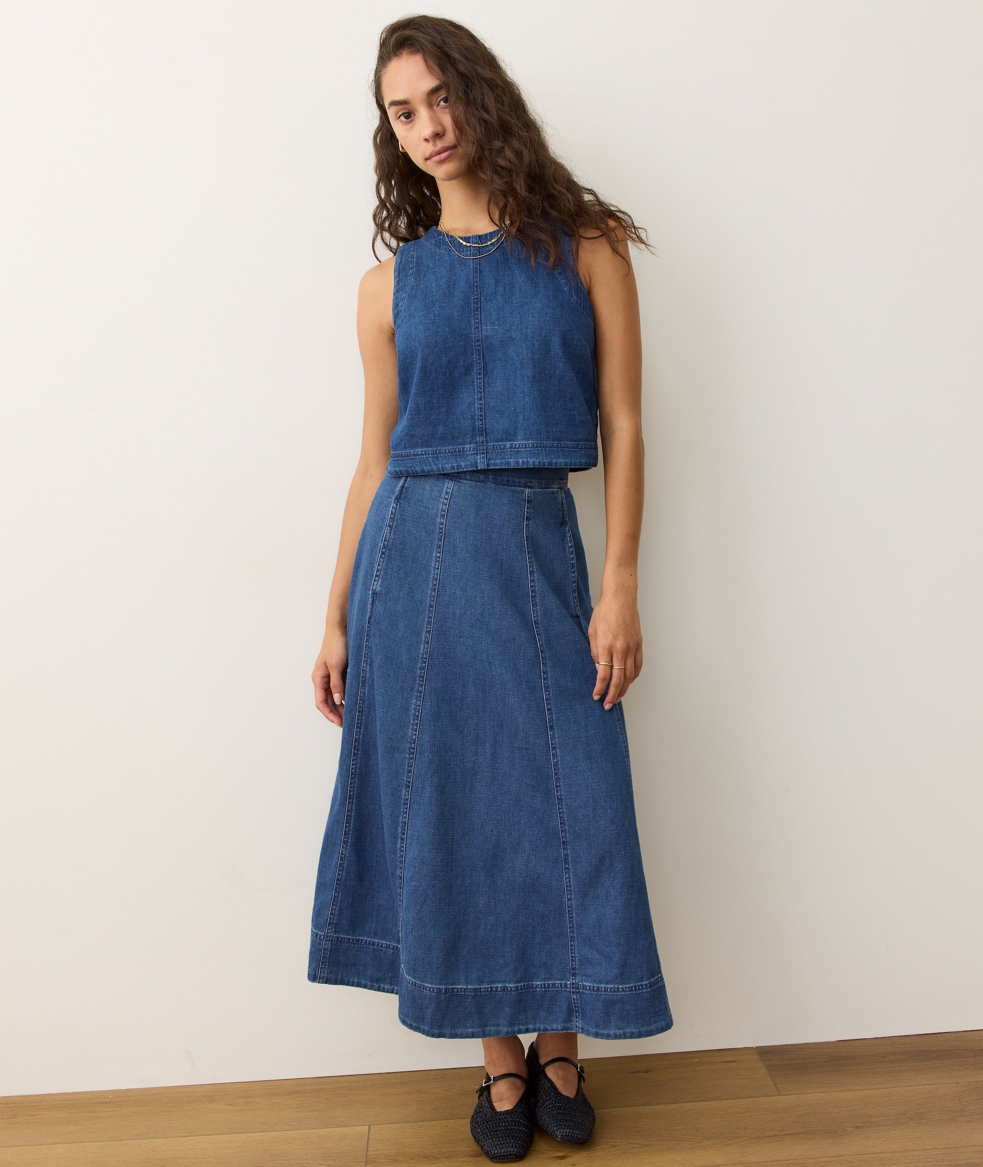 Lainey Denim Skirt