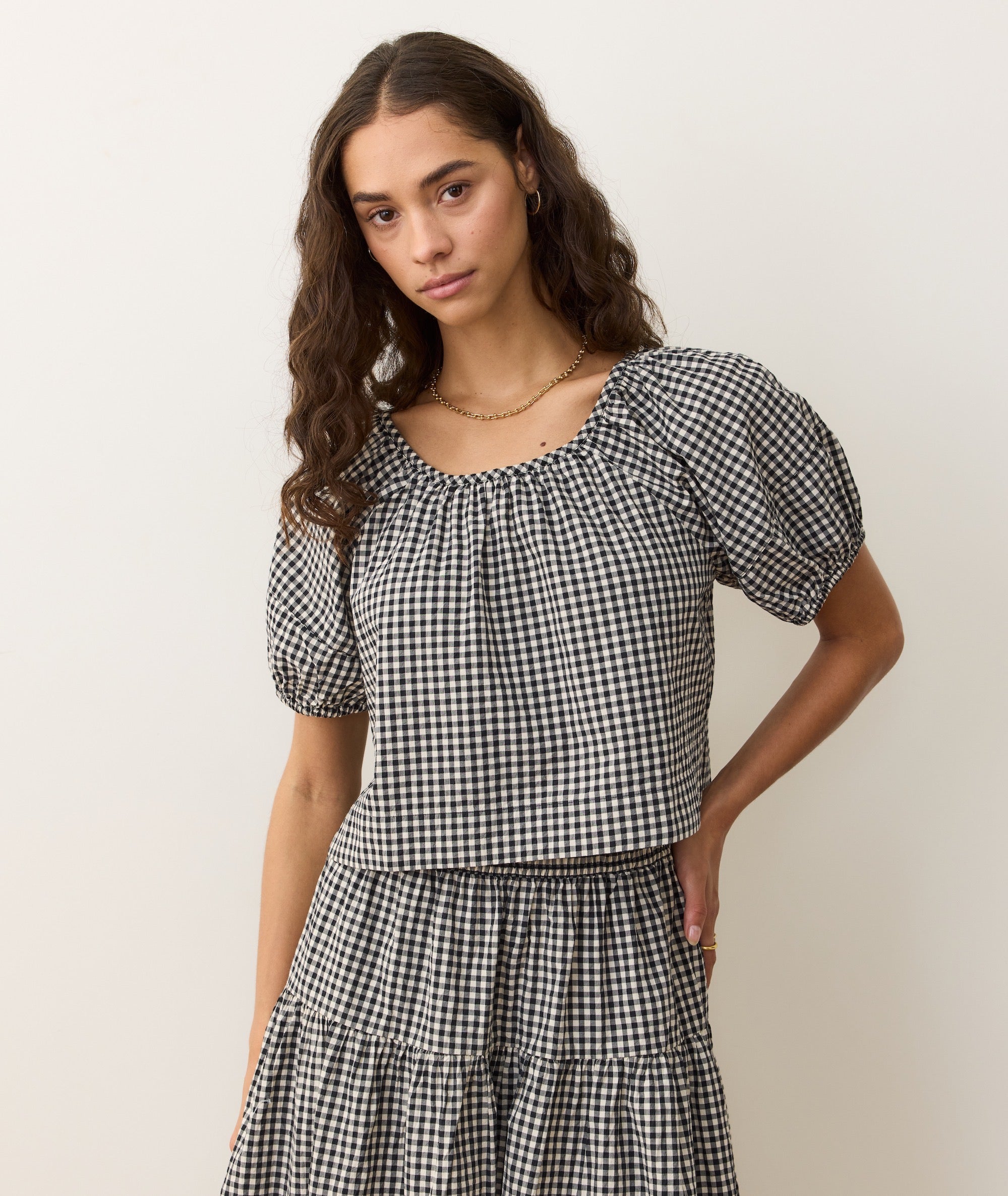 Gia Poplin Blouse