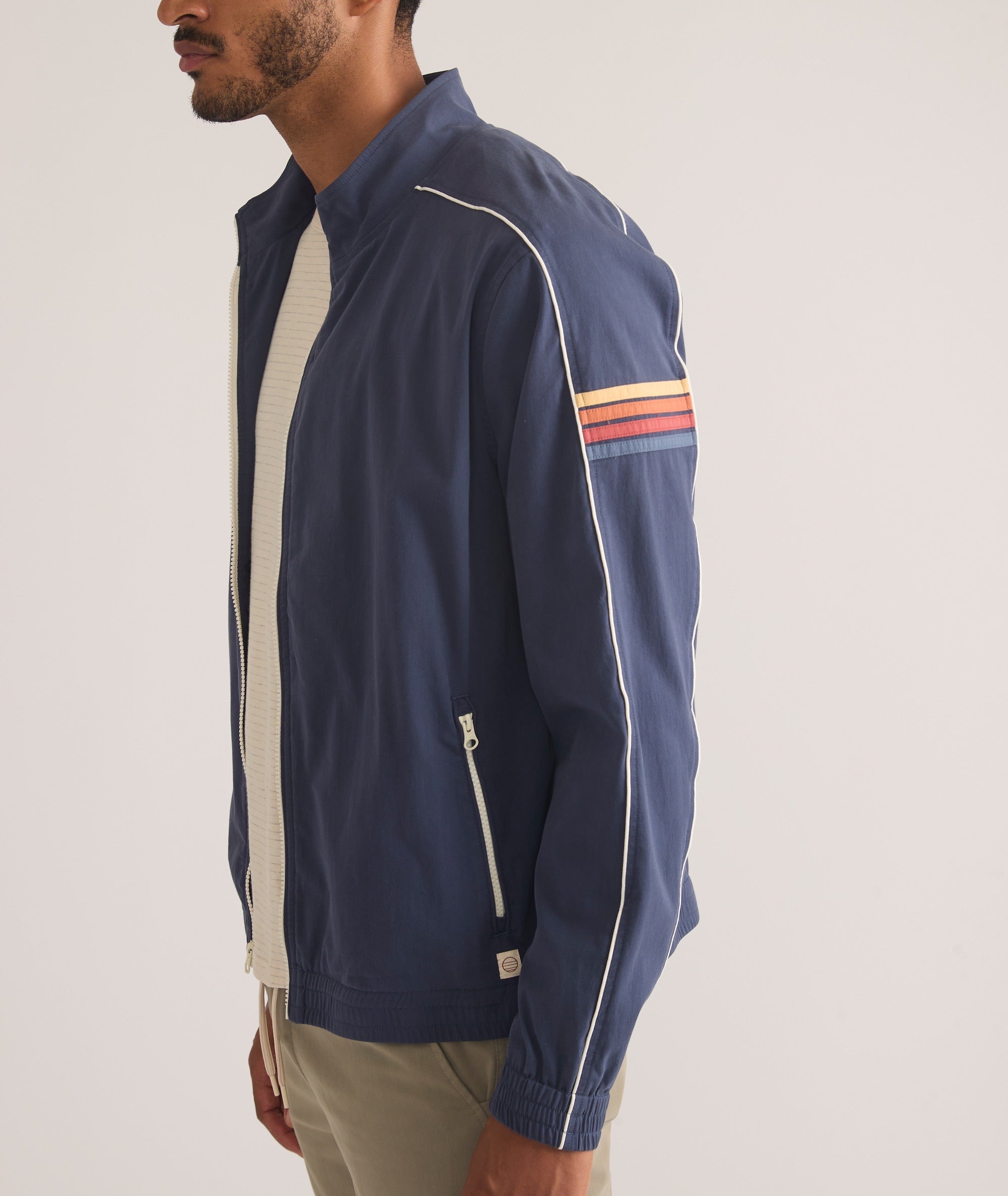 Custom Cut & Sew Freeman Stretch Twill Windbreaker
