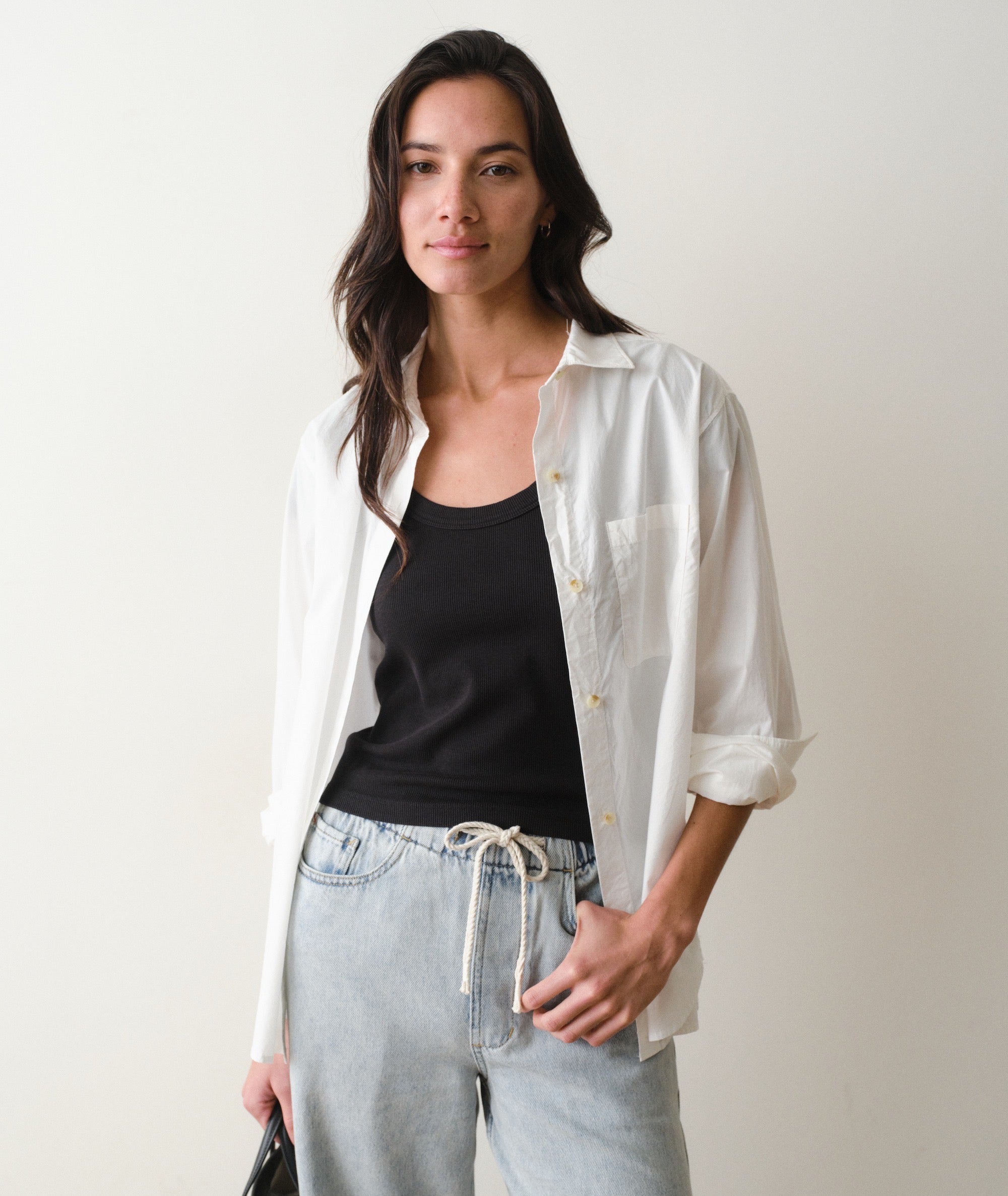 Lexi Rib Sun-In Scoop Tee