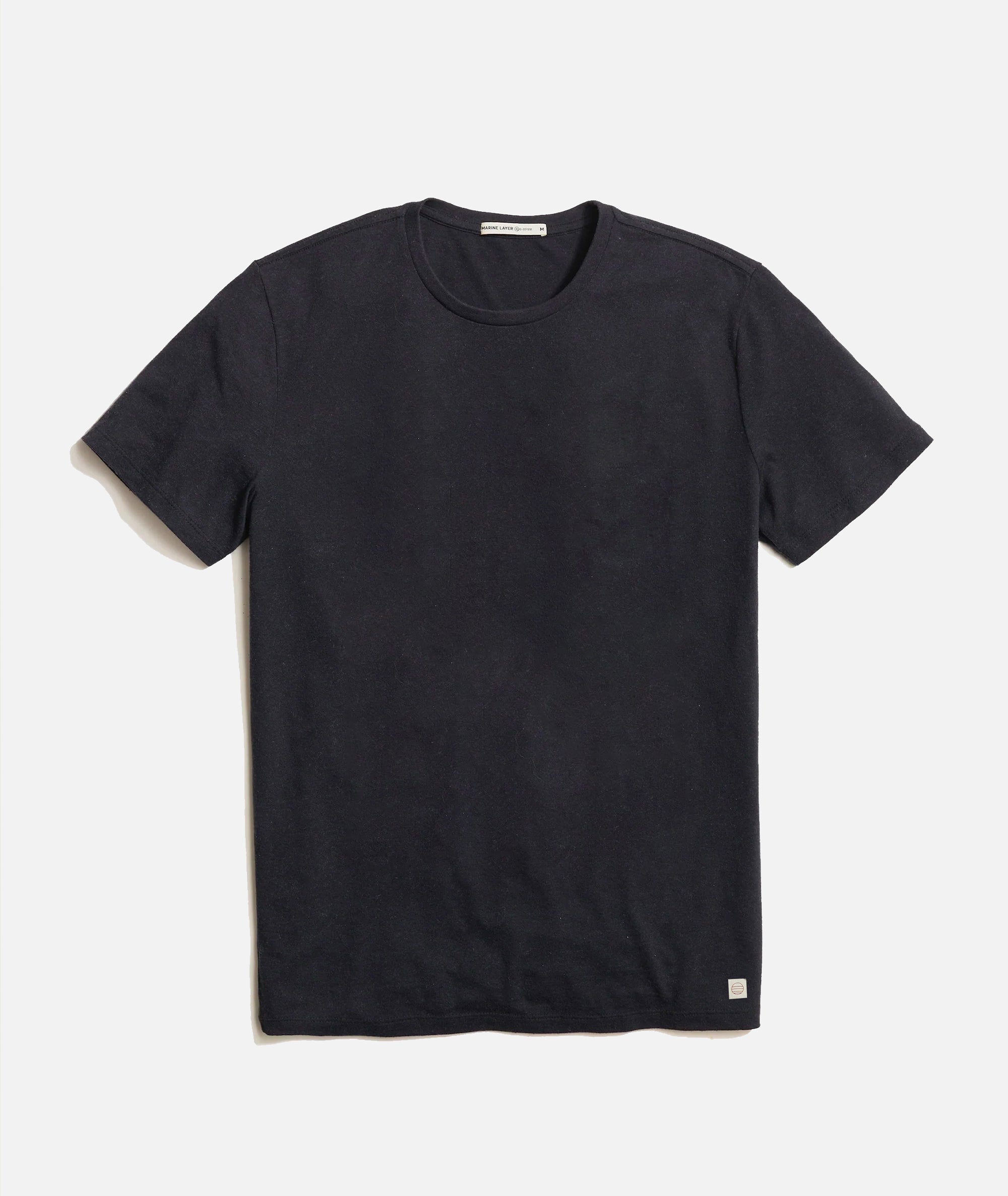 Men's Re-Spun Signature Crew in Faded Black