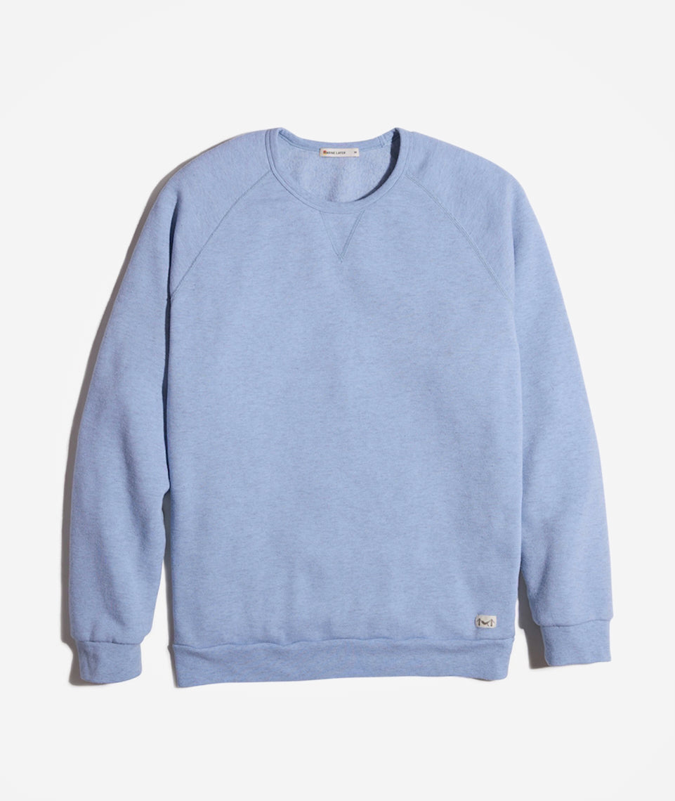 Men's Re-Spun Custom Dyed Sherpa Crew Pullover