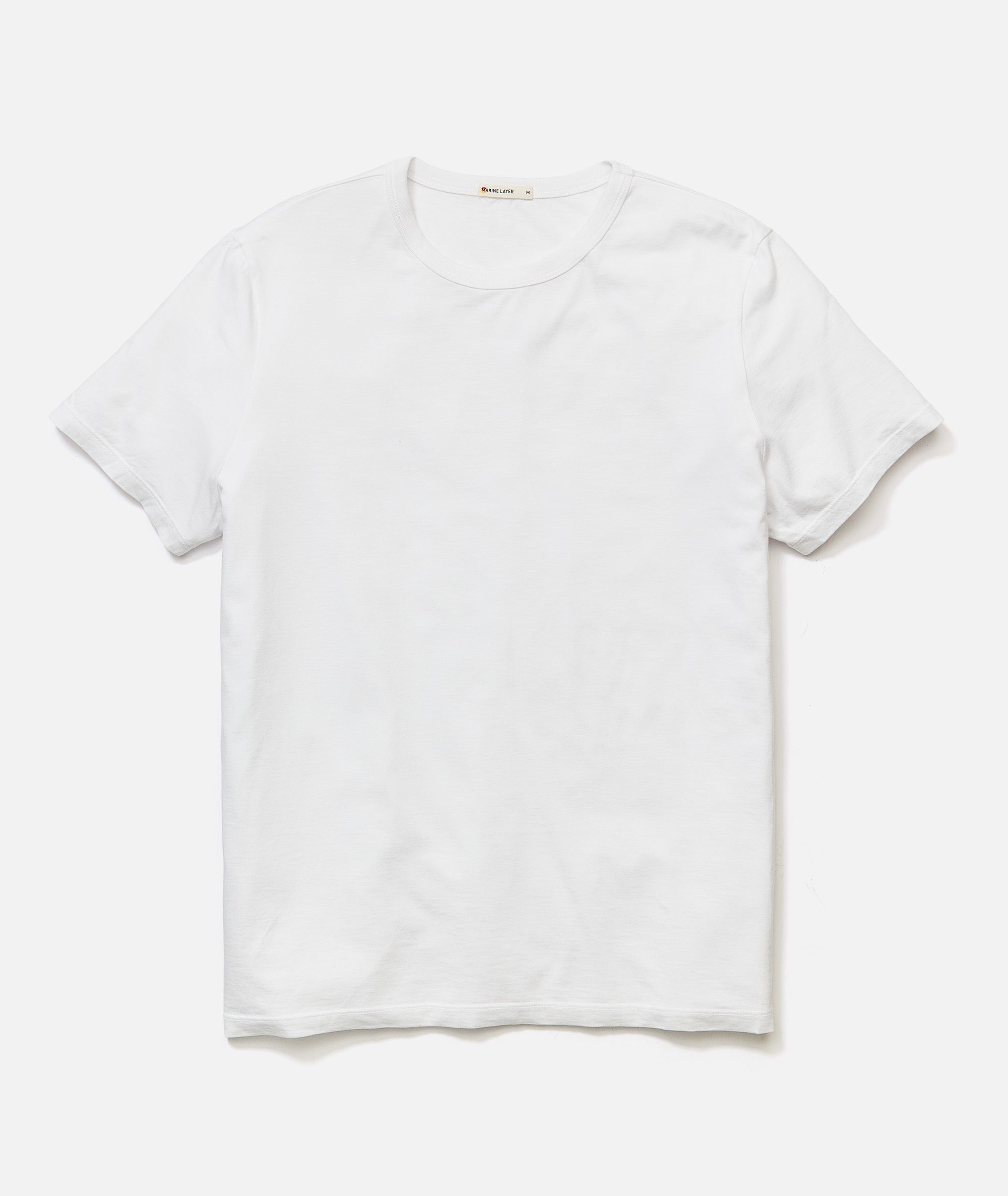 Men's Signature Crew in White