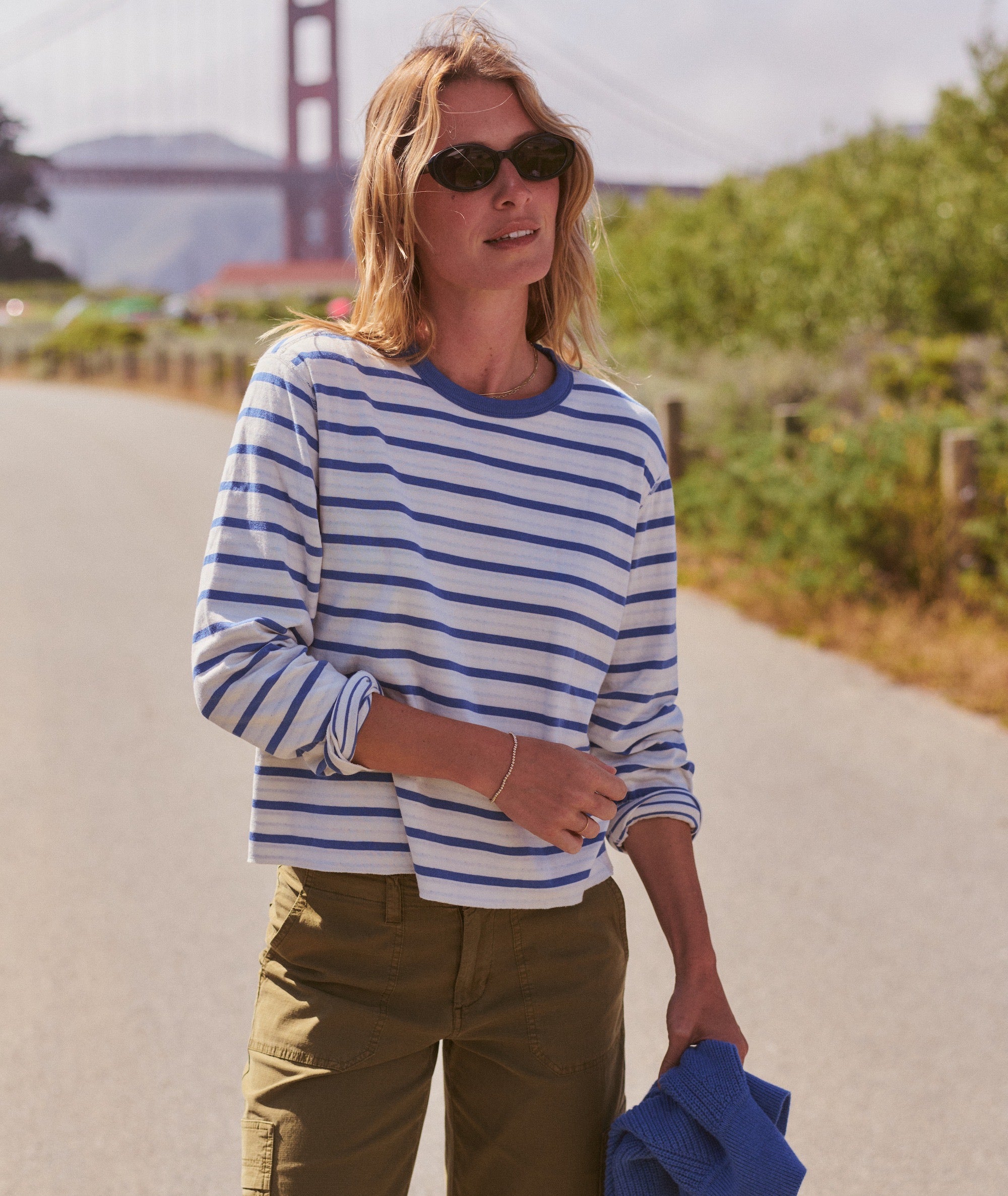 Poppy Double Knit Crewneck