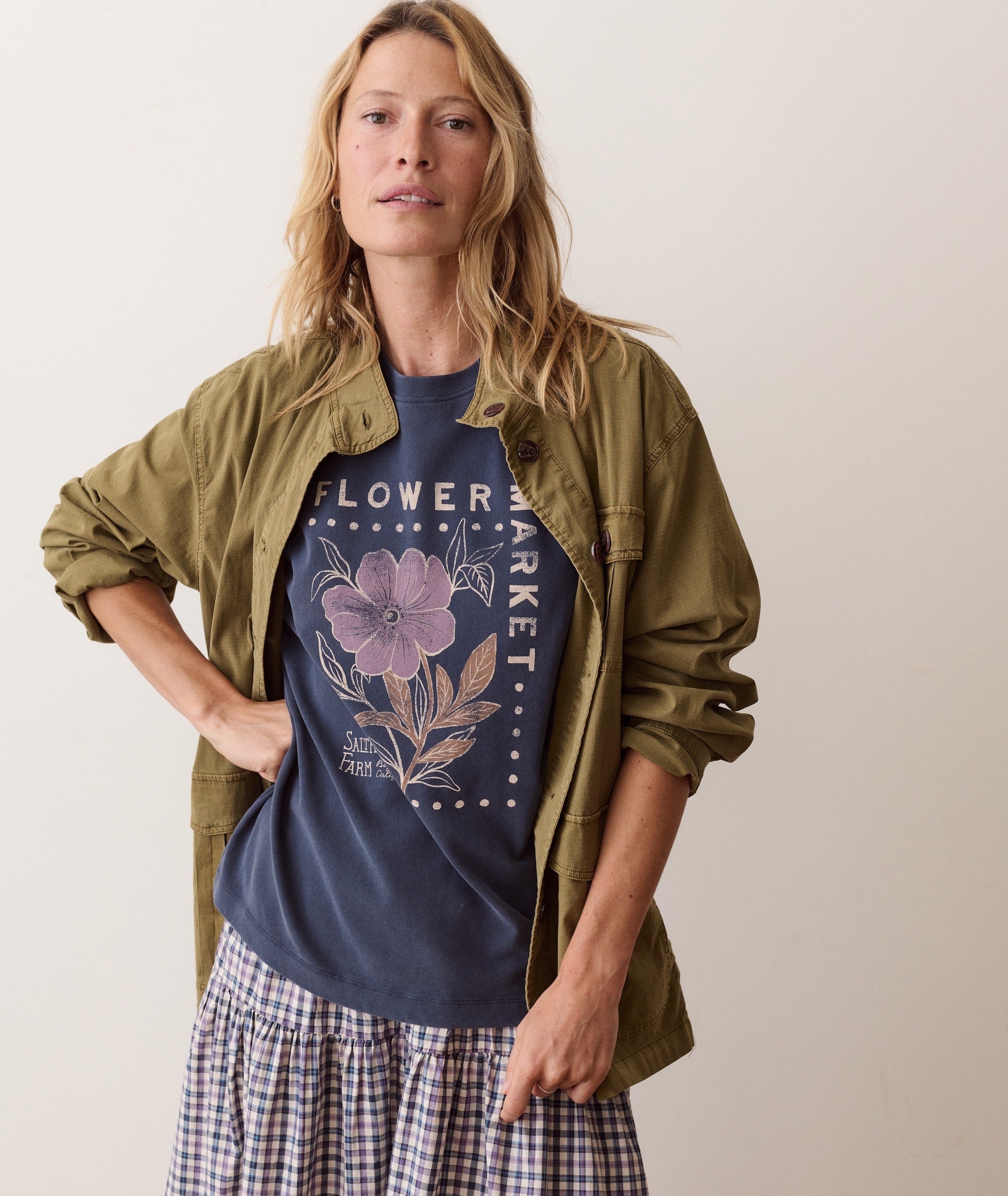 Dream Jersey Oversized Graphic Tee