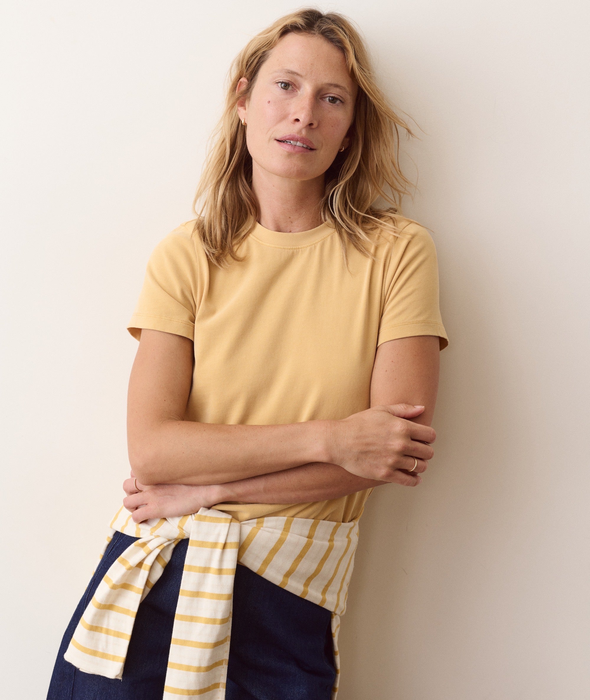 Dream Jersey Shrunken Crew Tee