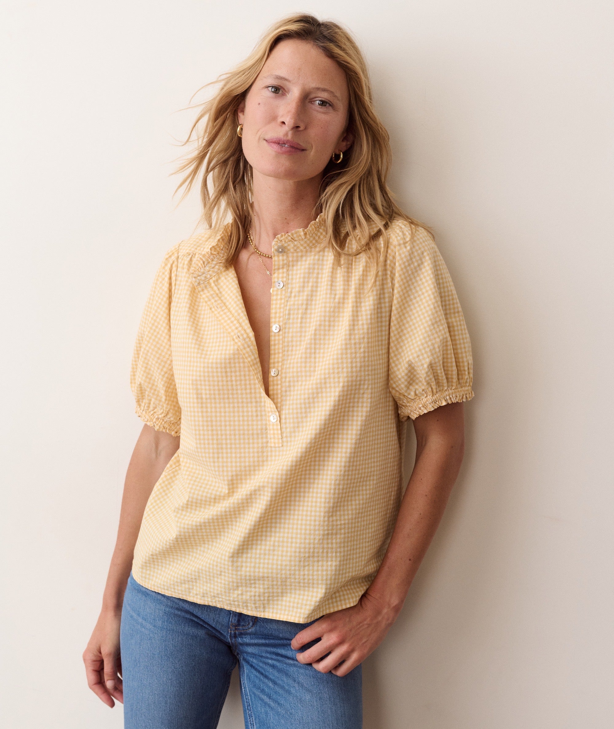 Josie Poplin Blouse