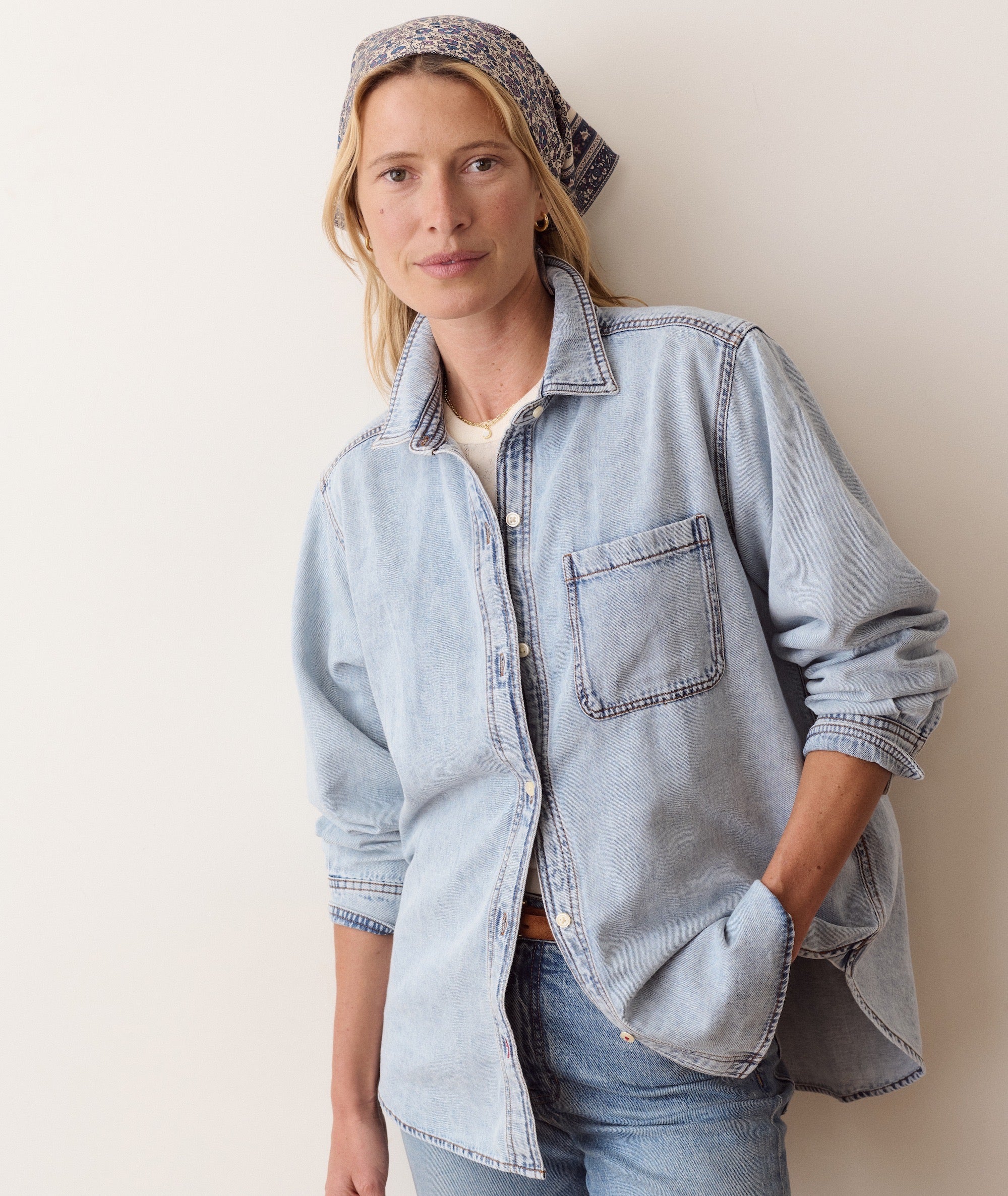 Jane Relaxed Denim Shirt