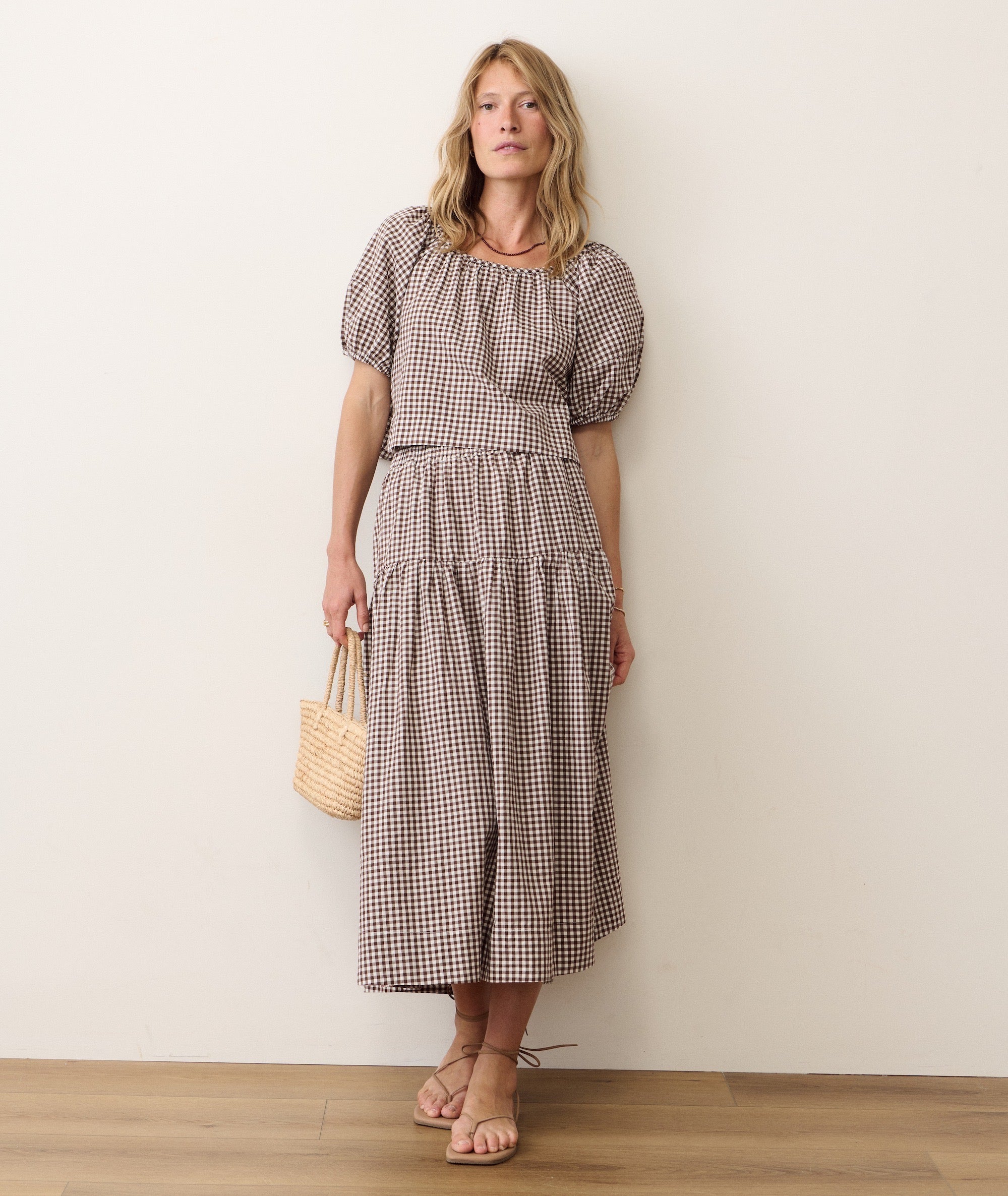Gia Poplin Skirt