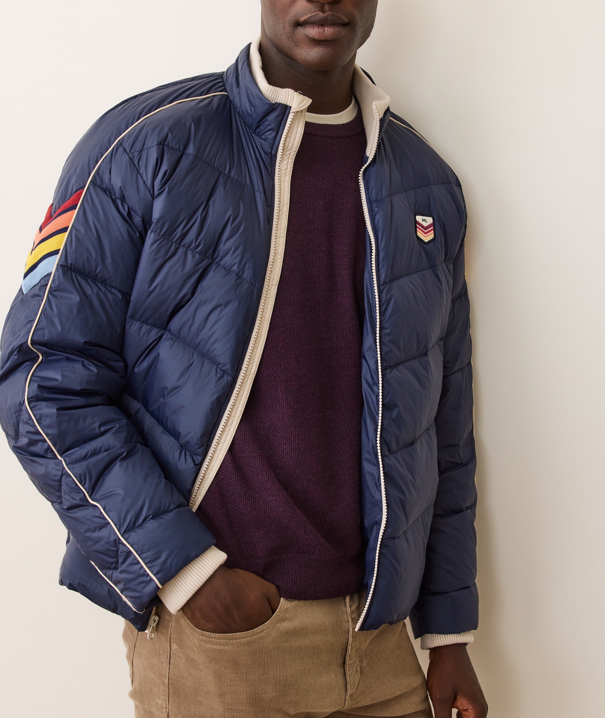 Custom Cut & Sew Bode Puffer Jacket