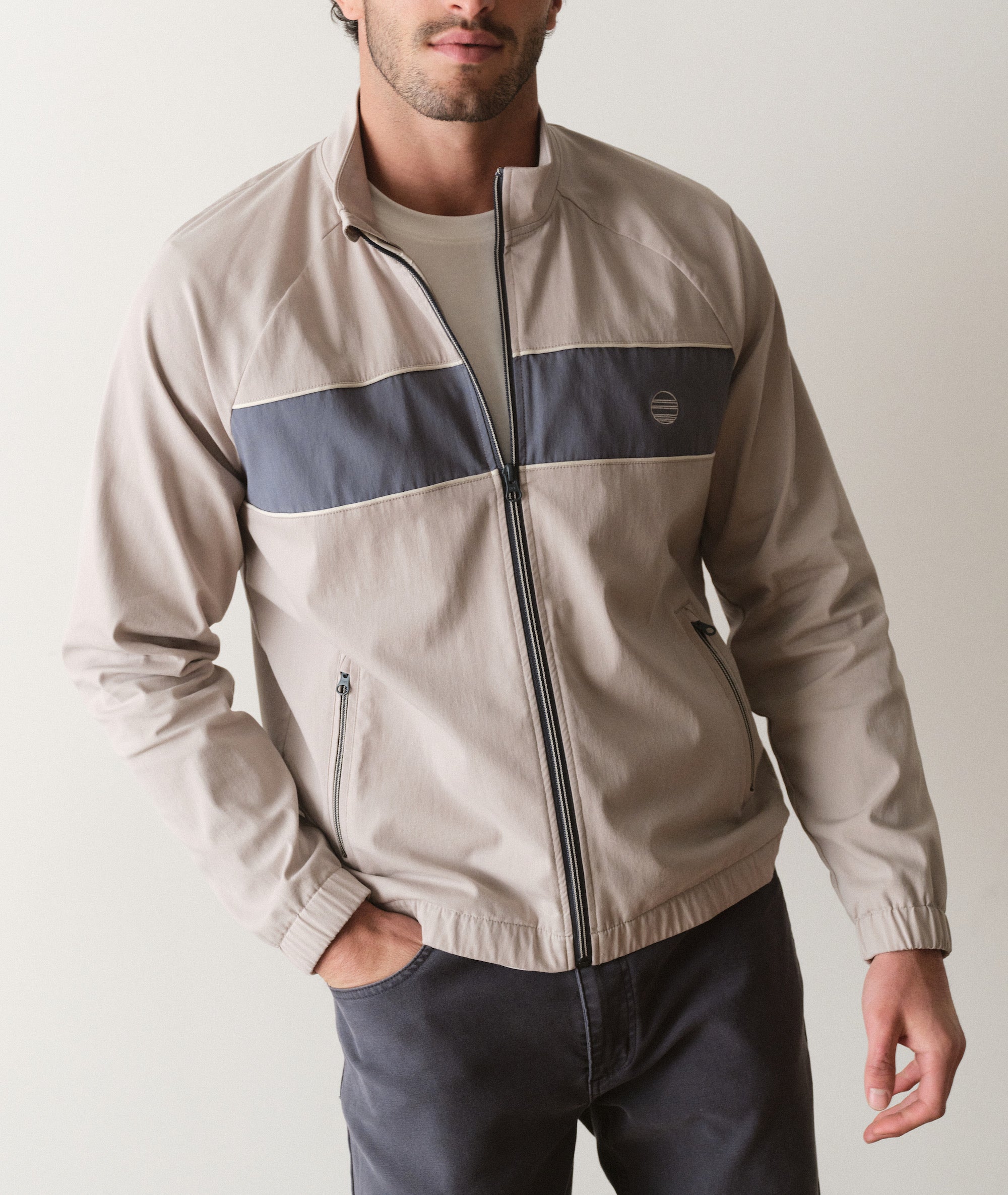 Custom Cut & Sew Freeman Stretch Twill Windbreaker