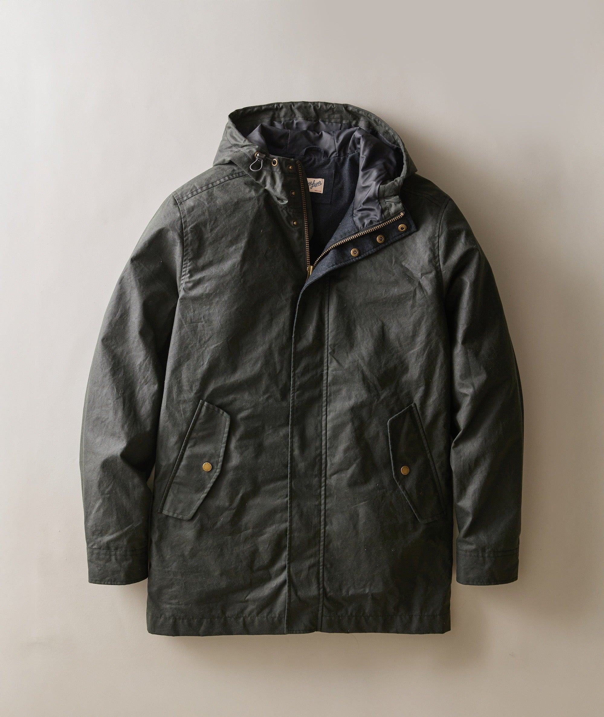 The Brooks Waxed Rain Jacket