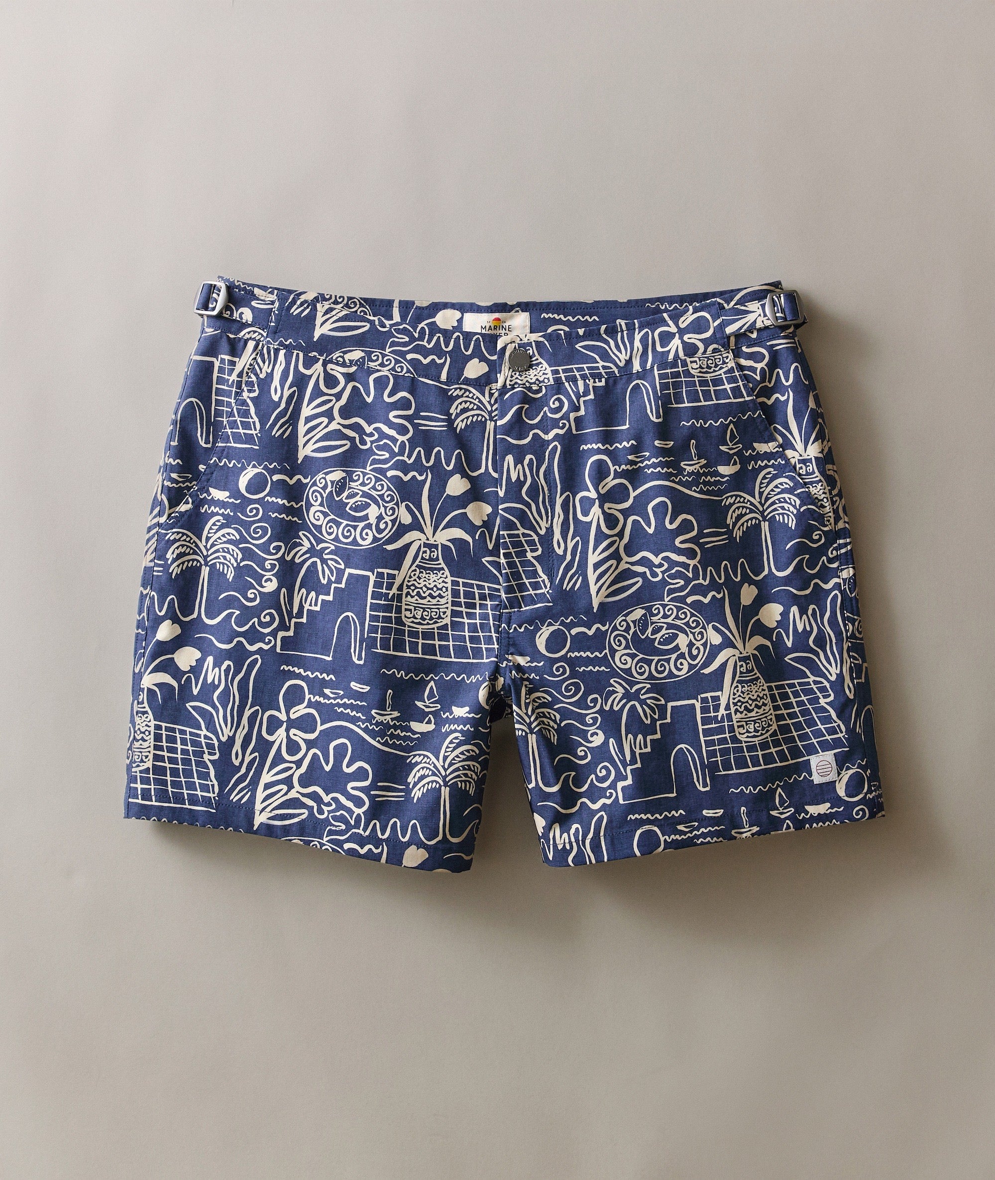 5" Vintage Swim Trunk