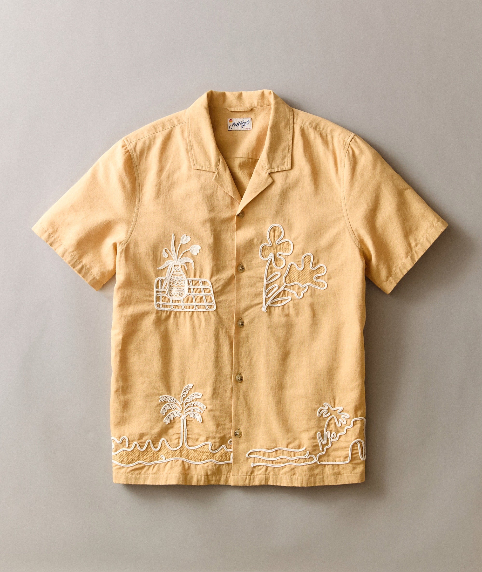 Sol Embroidered Resort Shirt