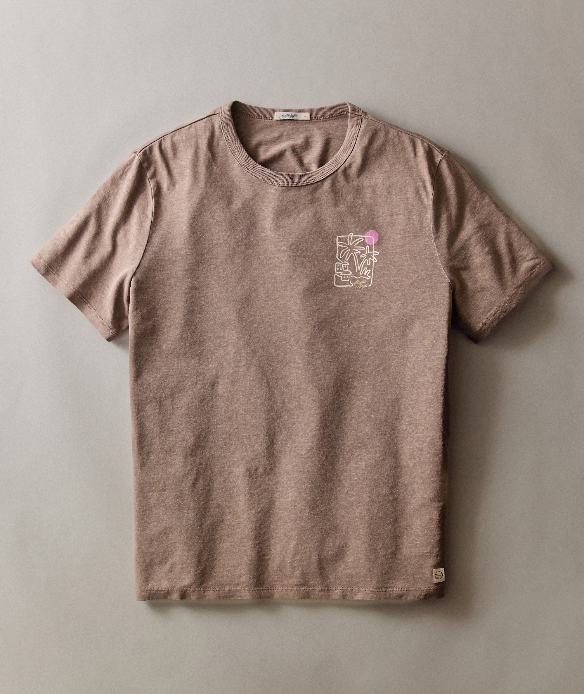 Hemp Cotton Relaxed Graphic Tee