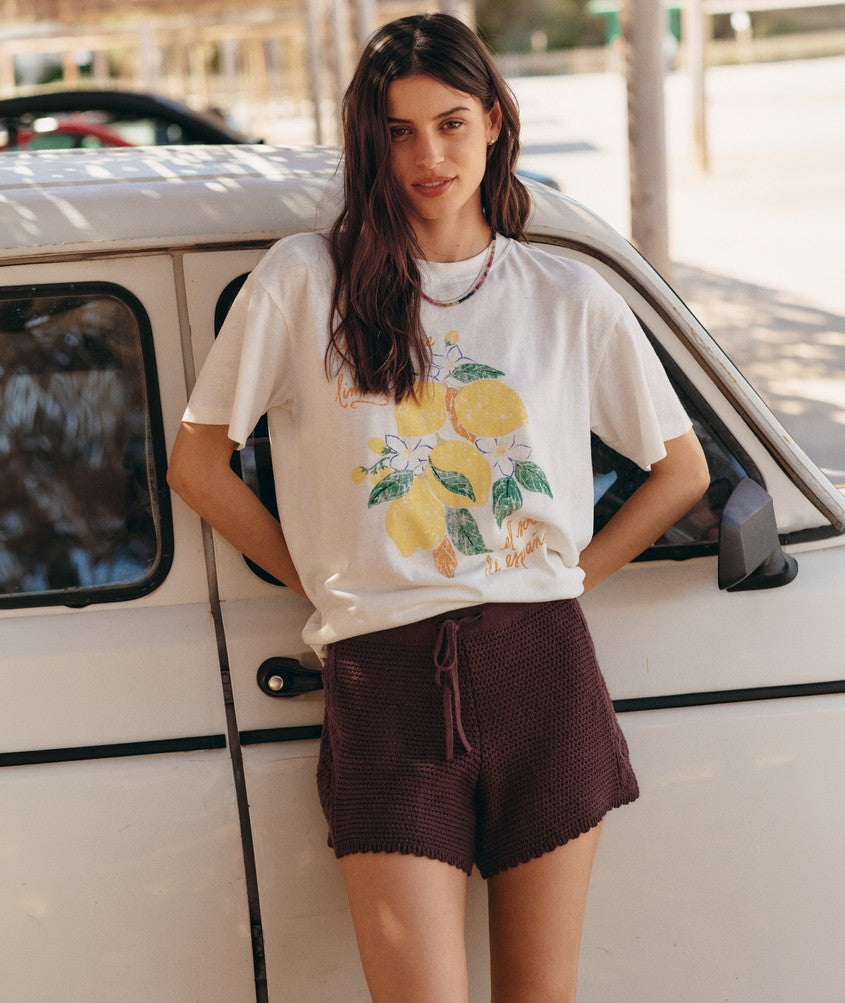 Oversized Hemp Graphic Tee
