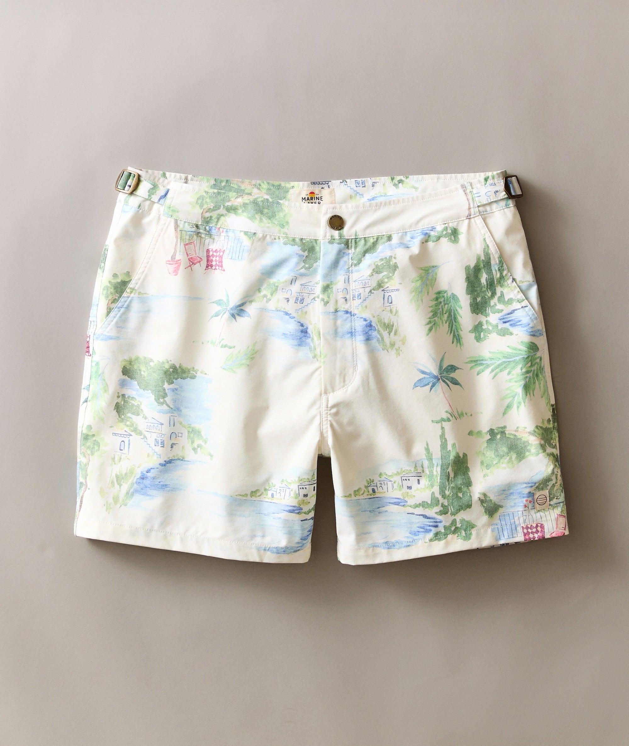 5" Vintage Swim Trunk