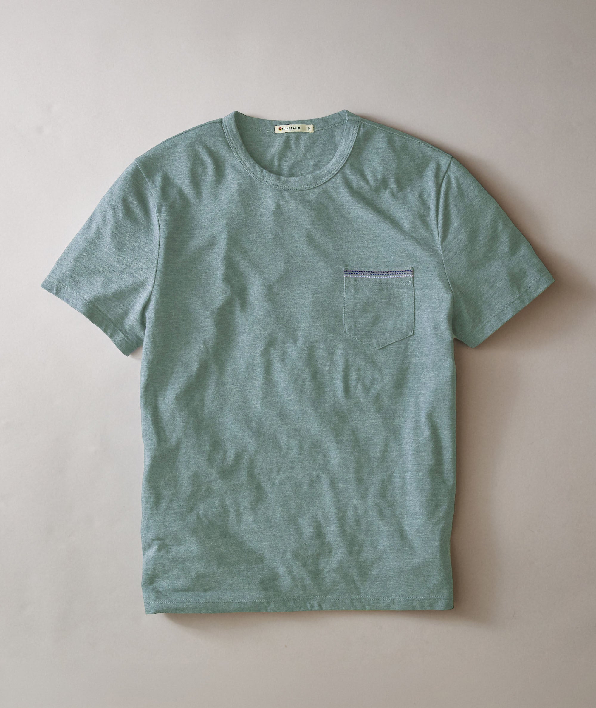 Signature Embroidered Pocket Tee