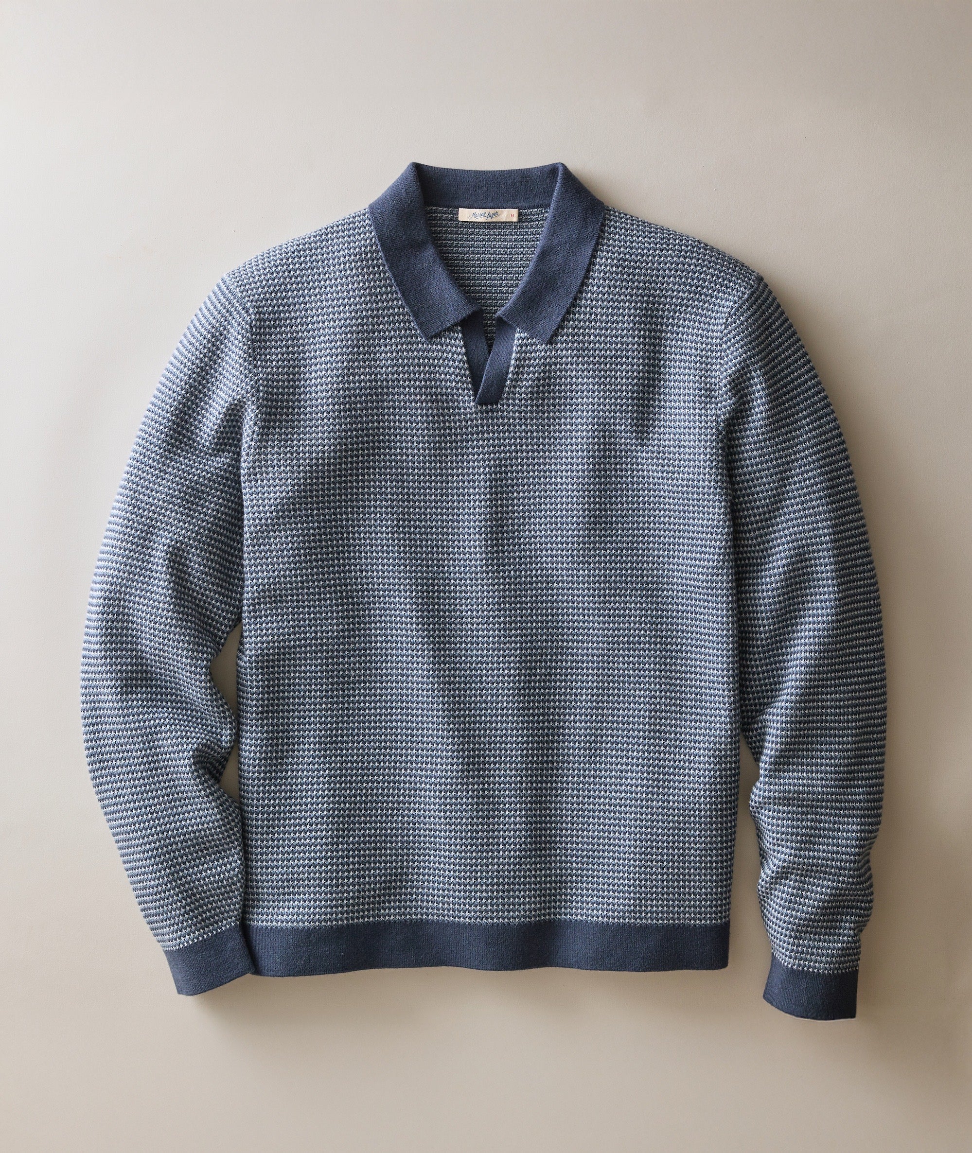 Liam Long Sleeve Sweater Polo