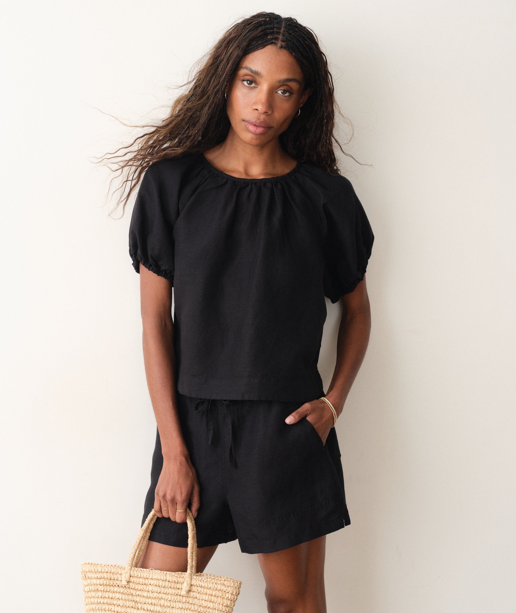 Rosa Linen Top