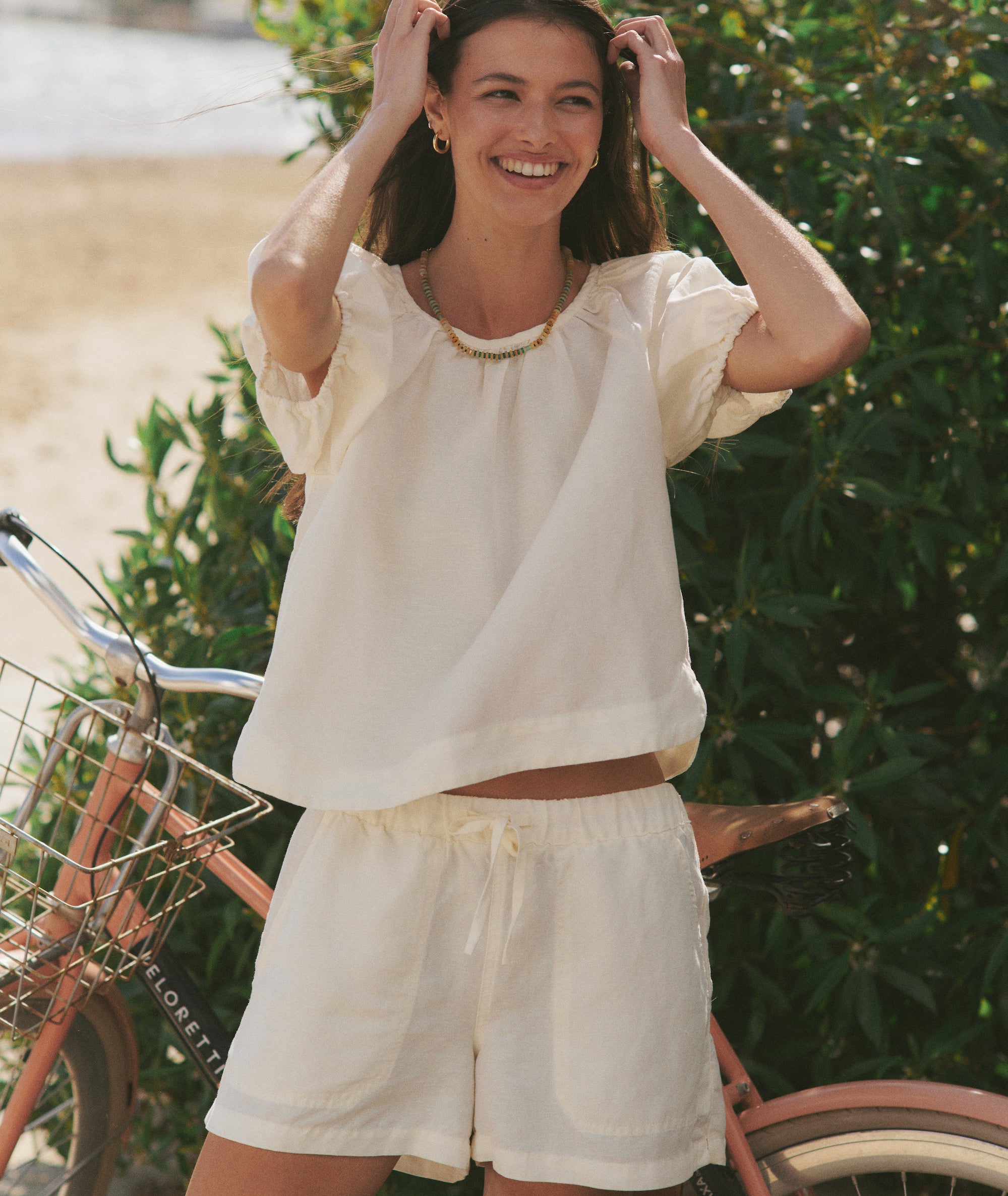 Rosa Linen Top