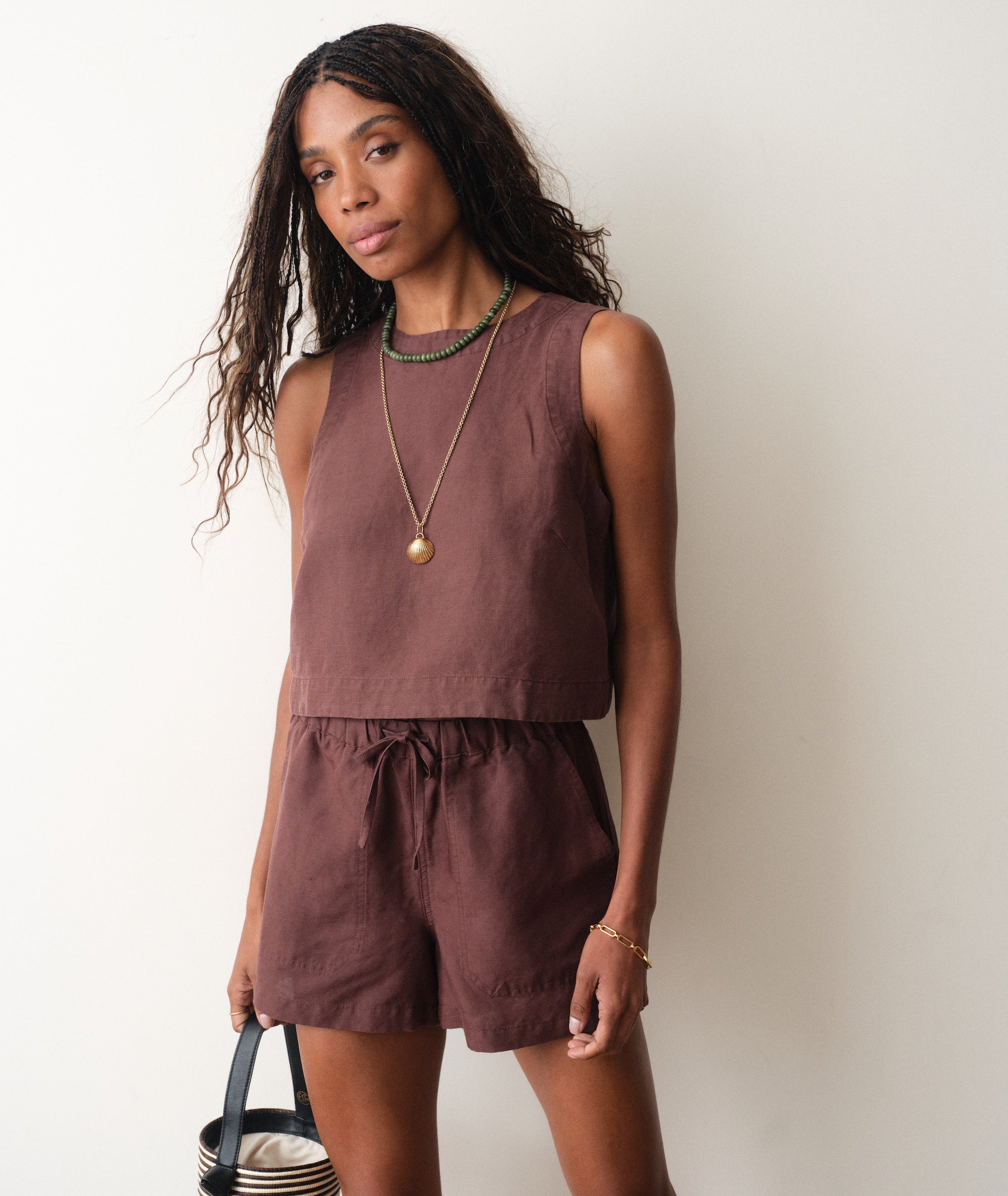 Quinn Linen Tank