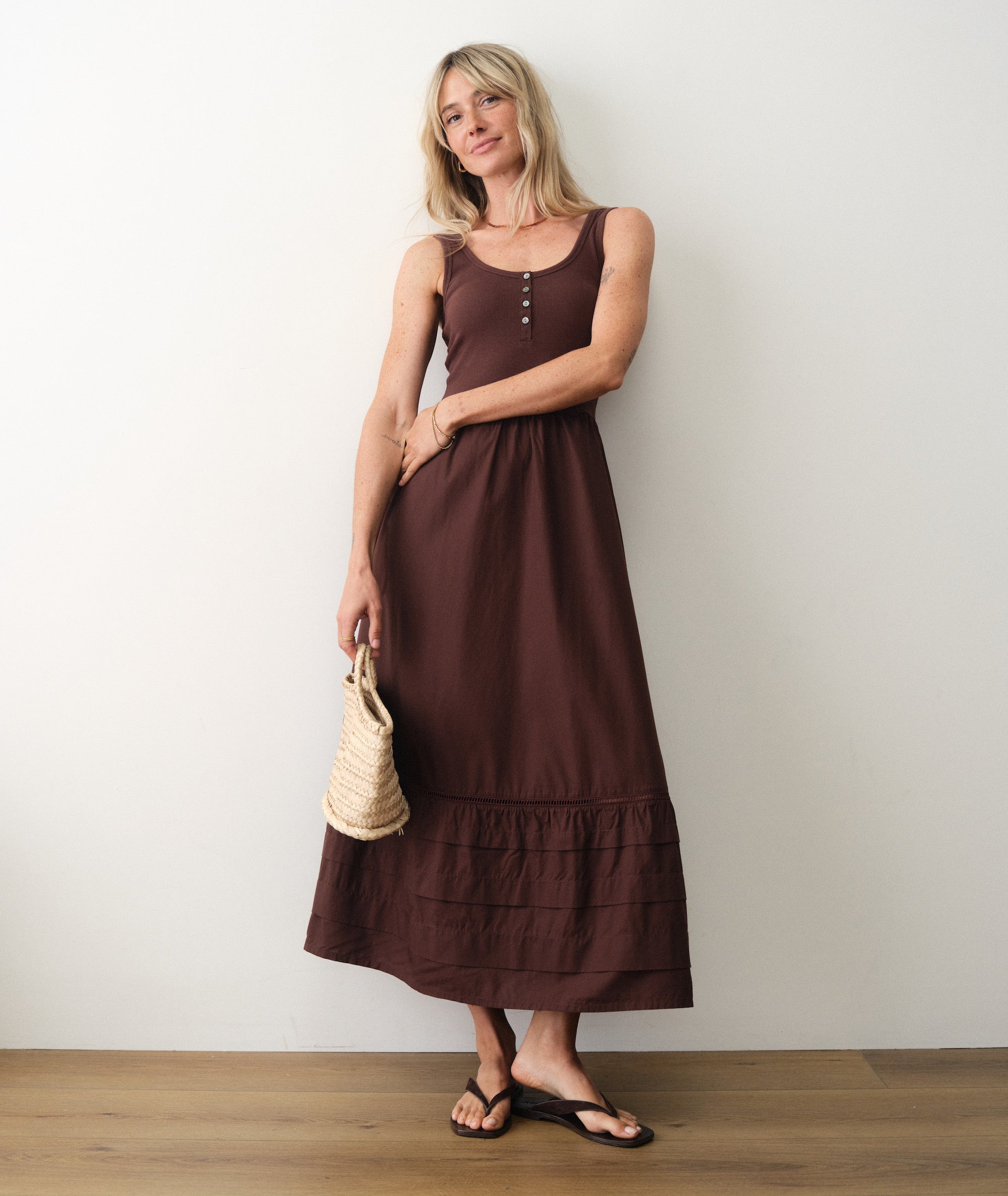 Lexi Rib Split Dress