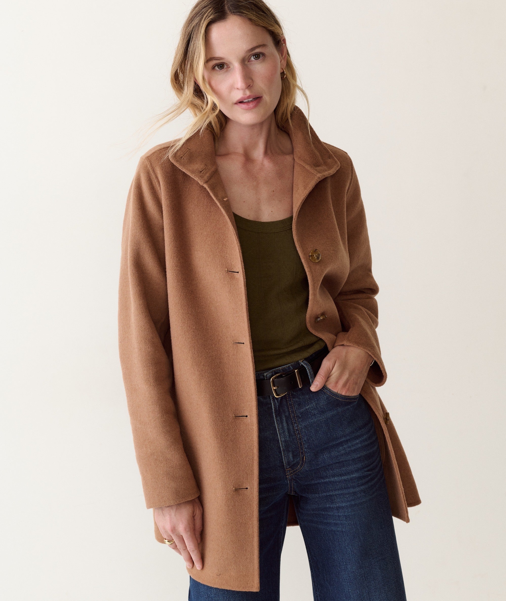Stephanie Wool Coat