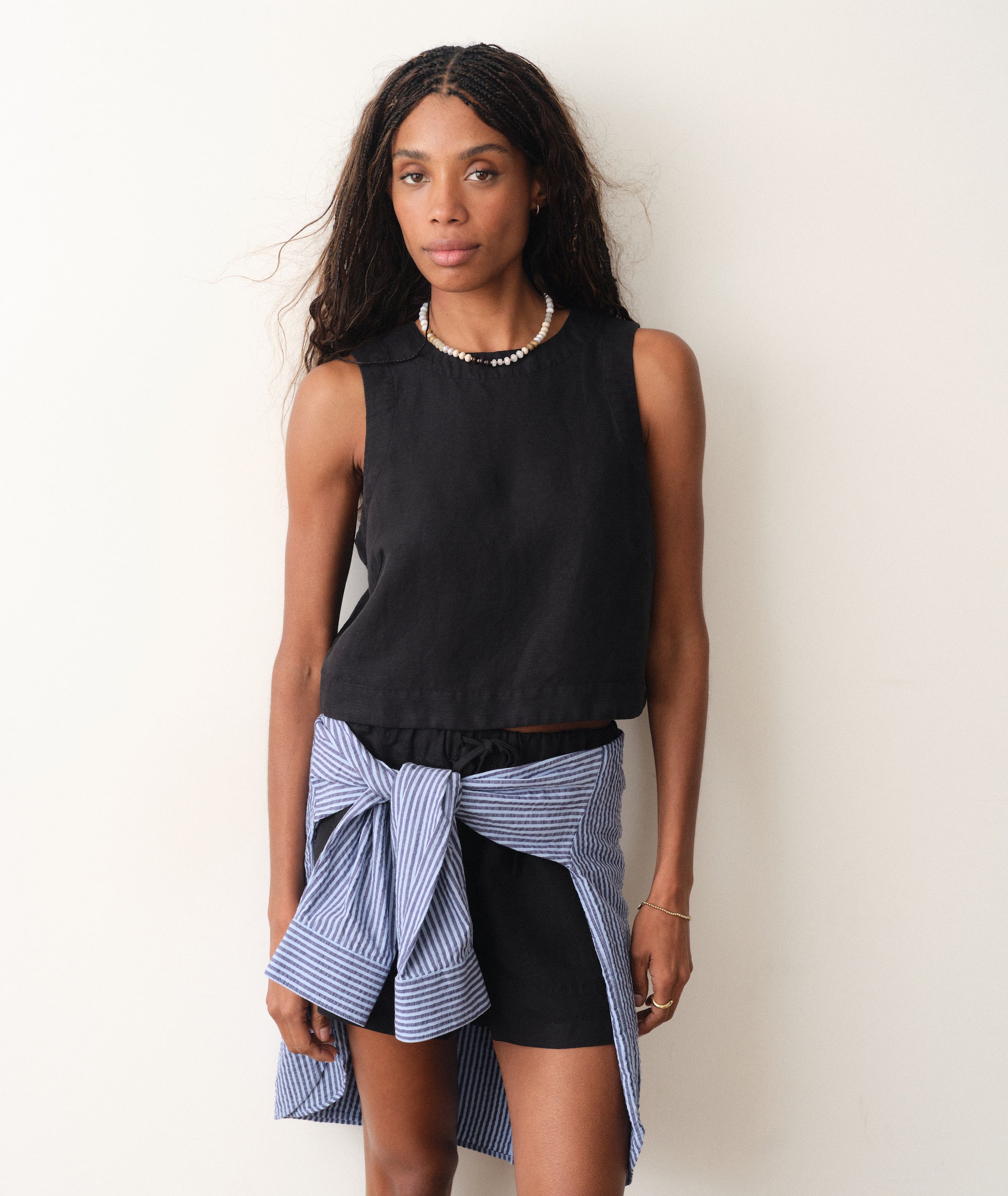 Quinn Linen Tank