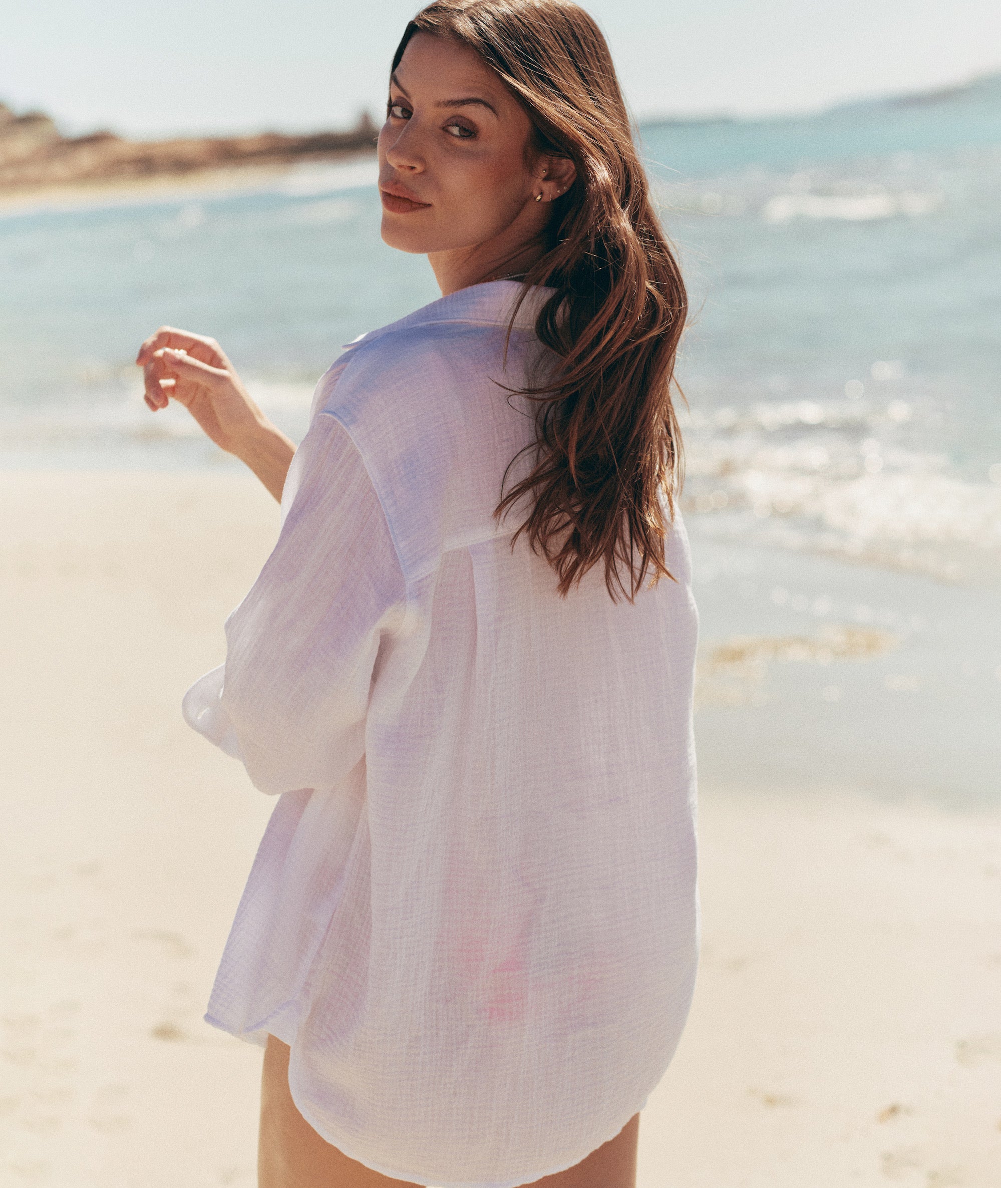 Jane Relaxed Double Cloth Shirt