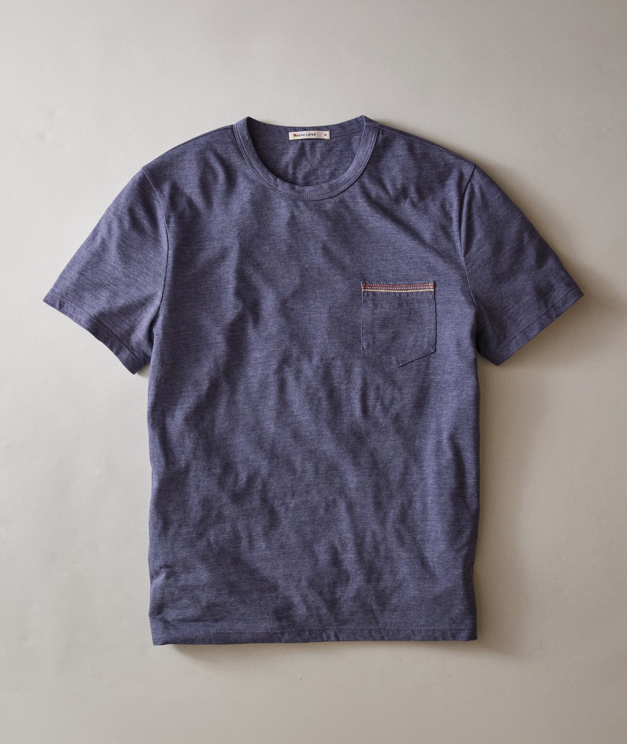 Signature Embroidered Pocket Tee