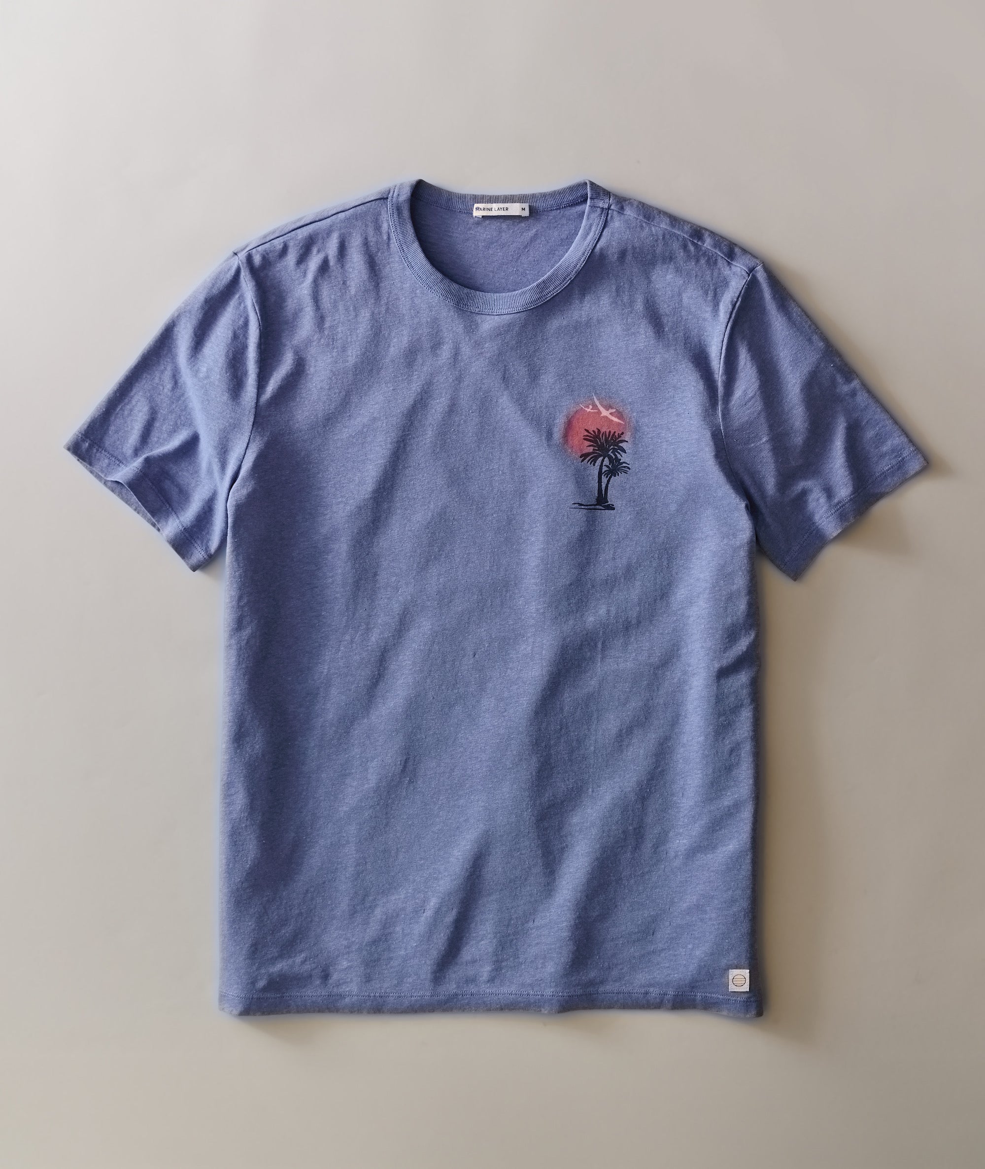 Hemp Cotton Relaxed Graphic Tee
