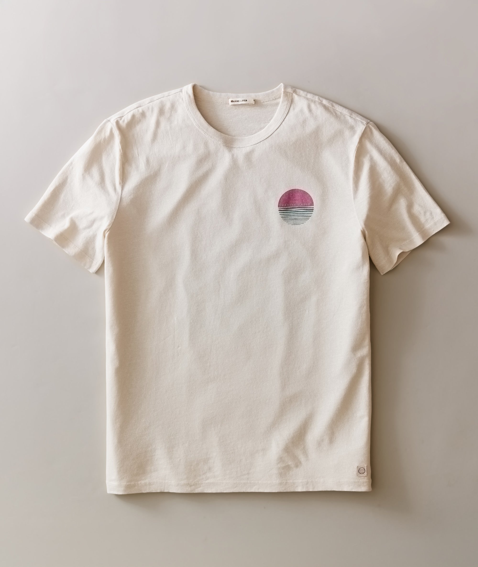 Hemp Cotton Relaxed Graphic Tee