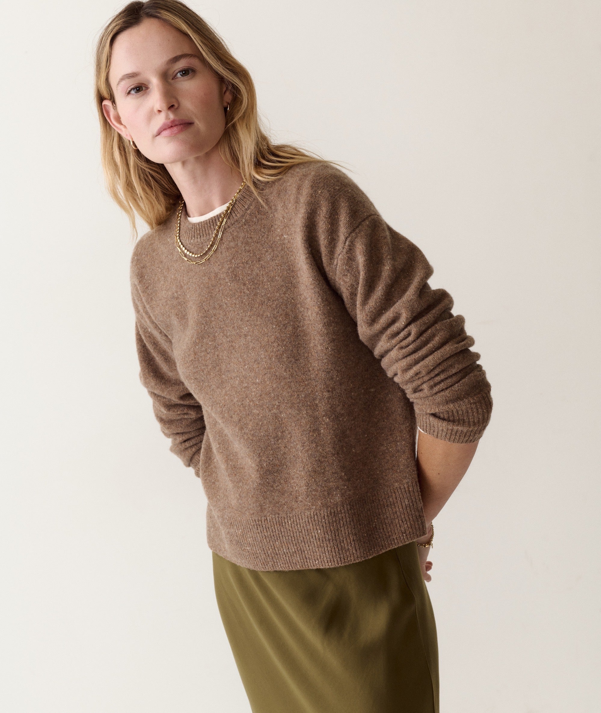 Coastal Merino Crewneck Sweater